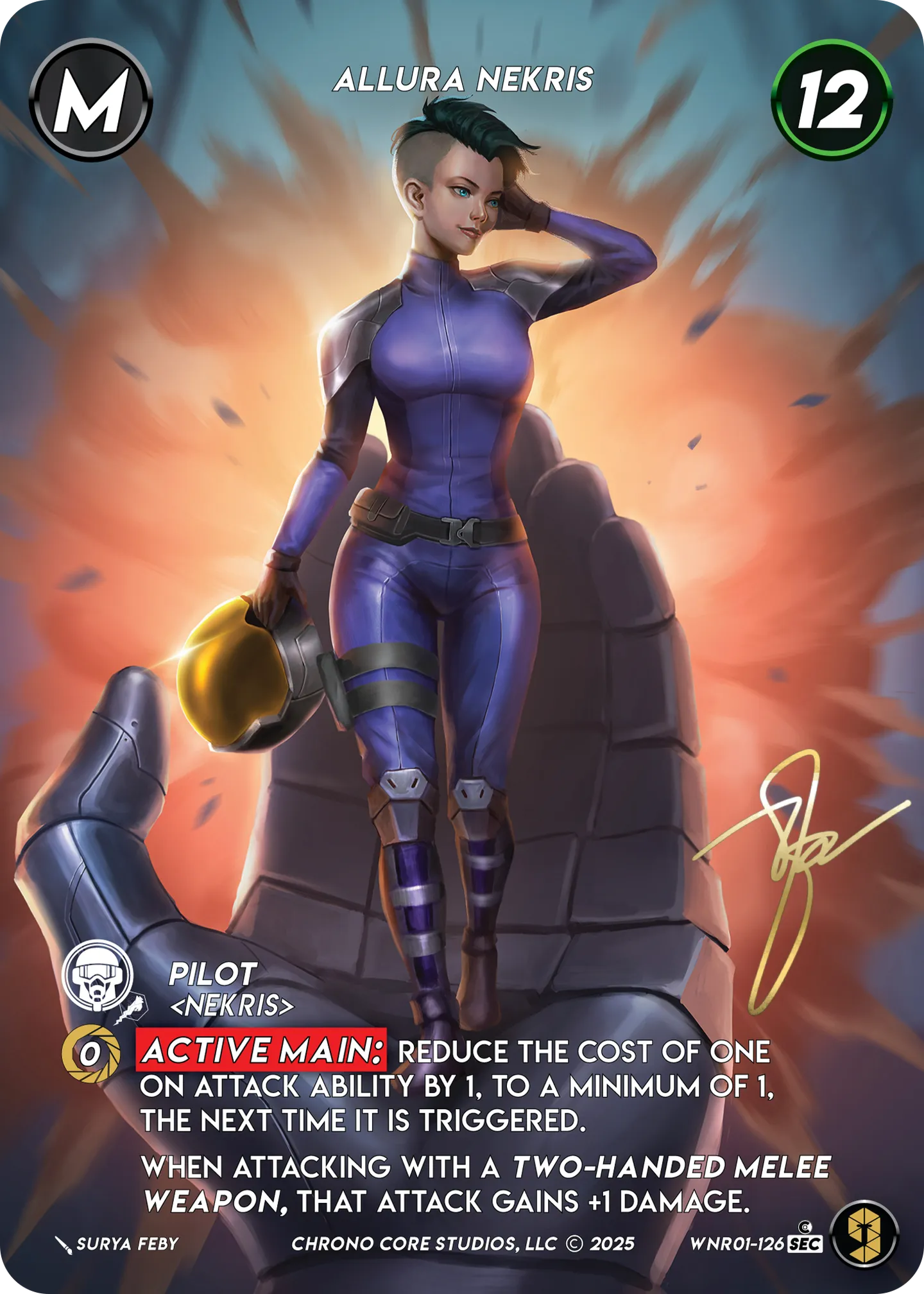 Allura Nekris — War of the Nine Realms — Chrono Core