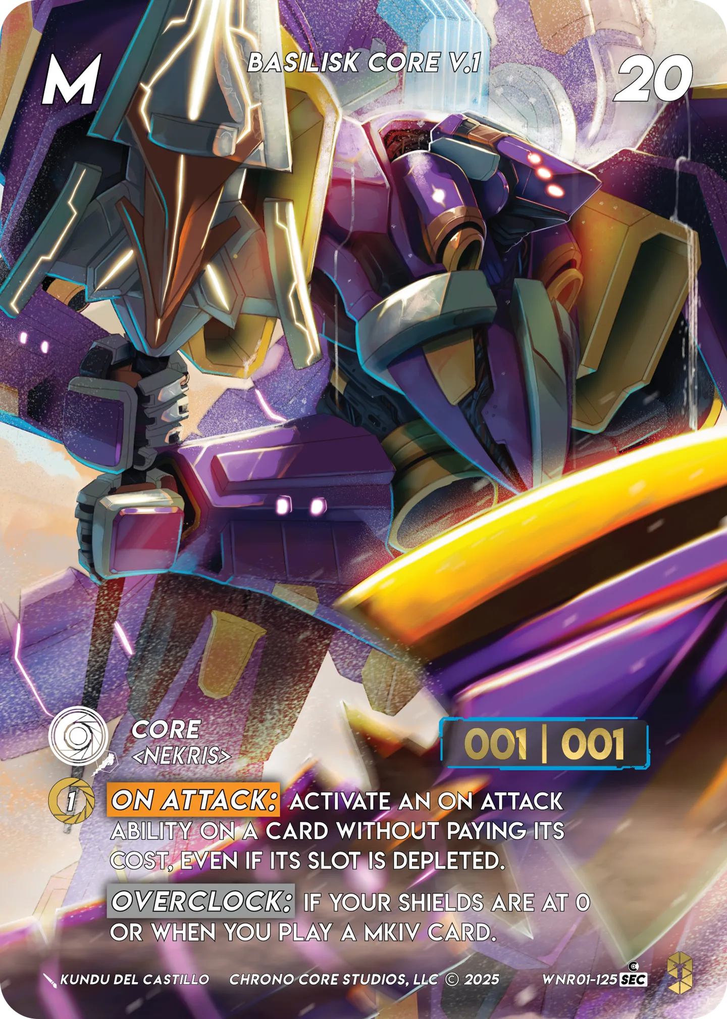 Basilisk Core V.1 — War of the Nine Realms — Chrono Core