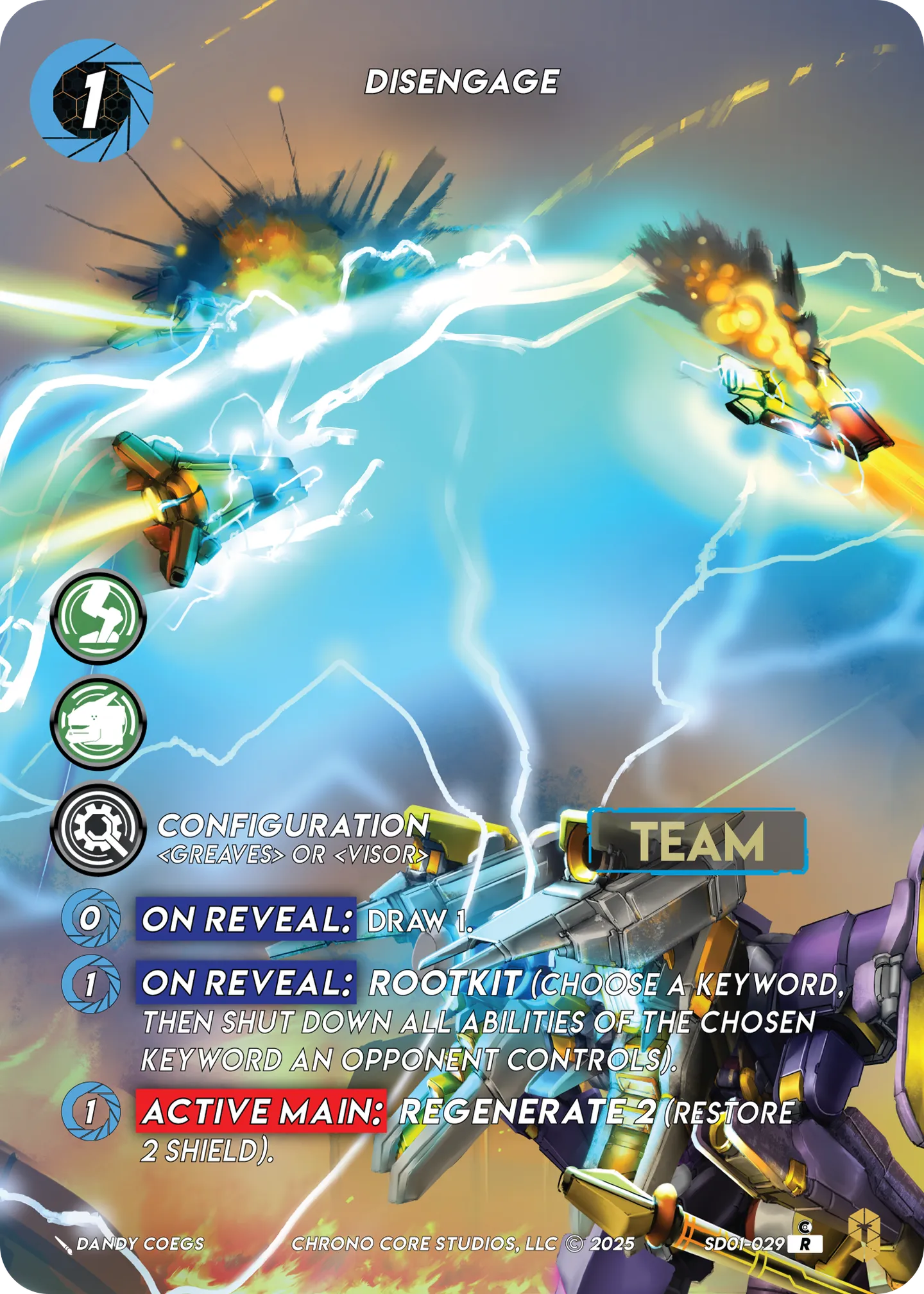Disengage — Chaos Ensuing Structure Deck — Chrono Core