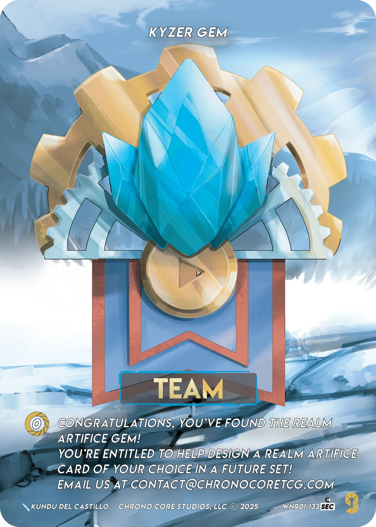 Kyzer Gem — War of the Nine Realms — Chrono Core