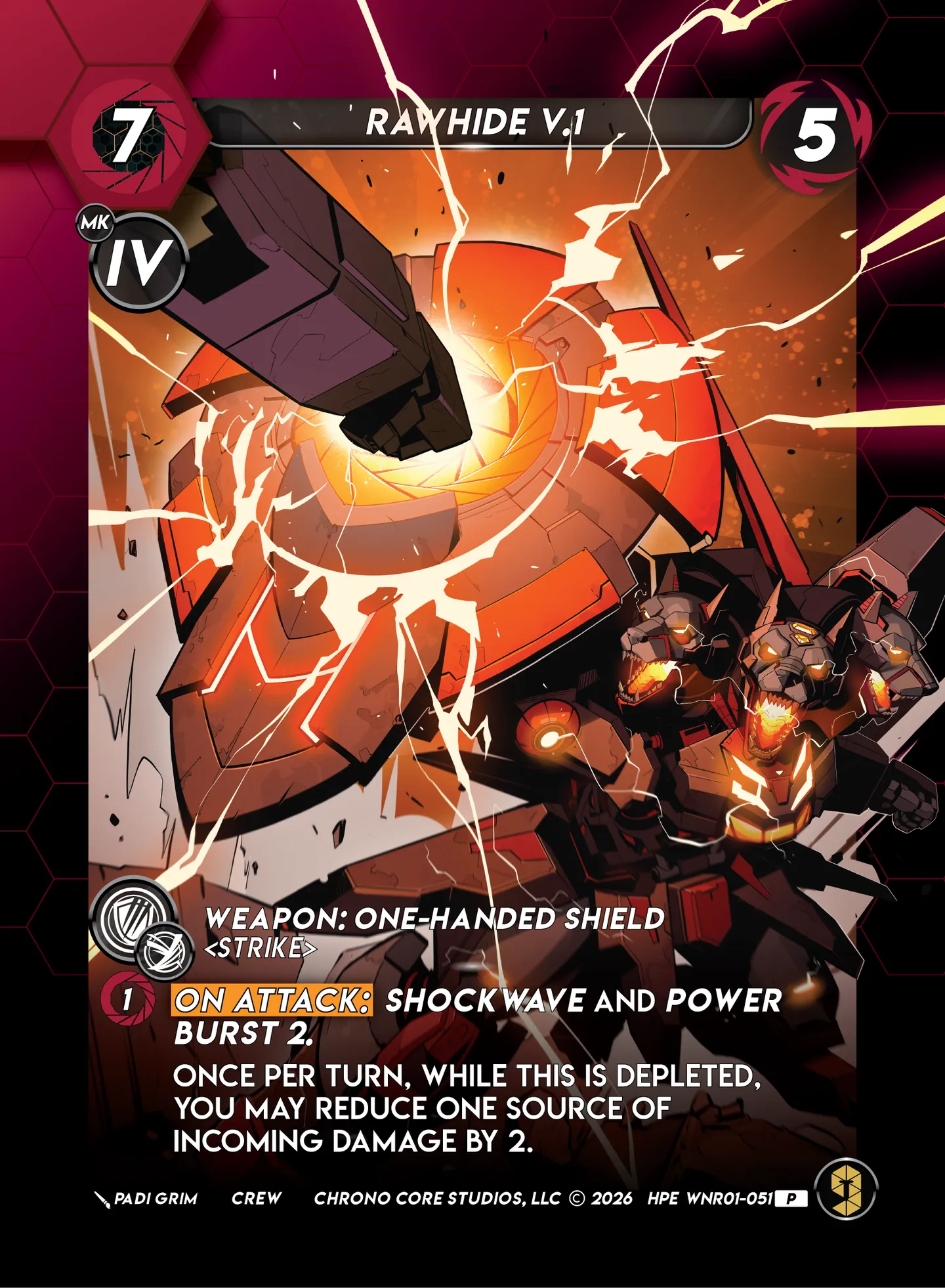 Rawhide V.1 — War of the Nine Realms — Chrono Core