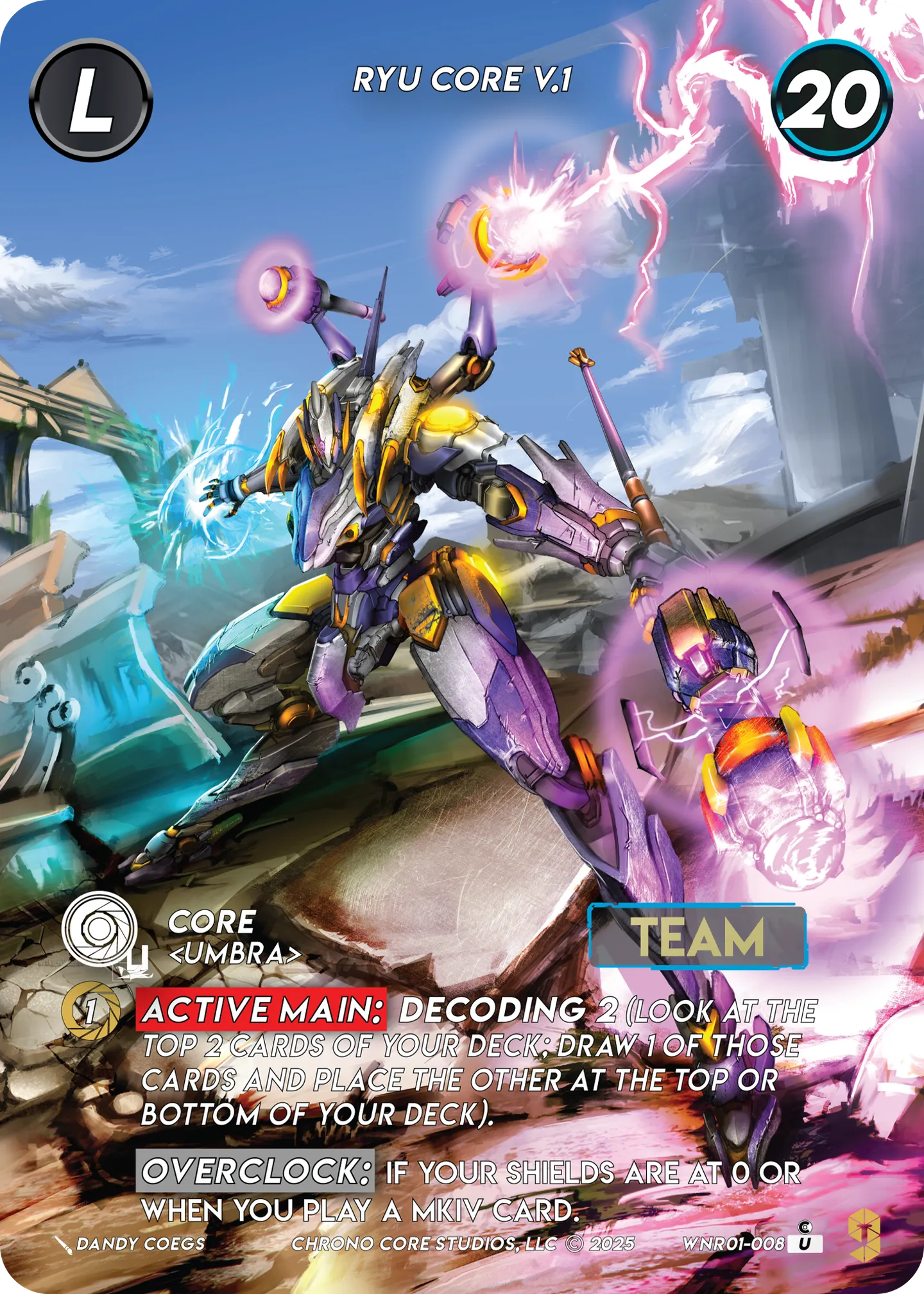 Ryu Core V.1 — War of the Nine Realms — Chrono Core