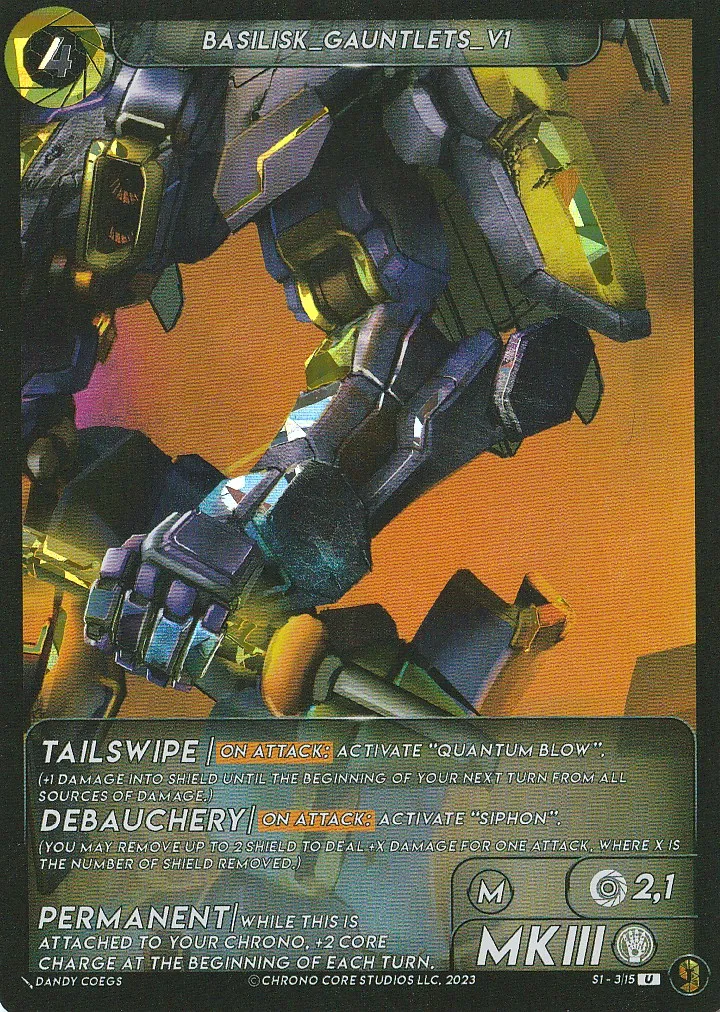 Basilisk_Gauntlets_V1 from Sample Set 1 - Chrono Core