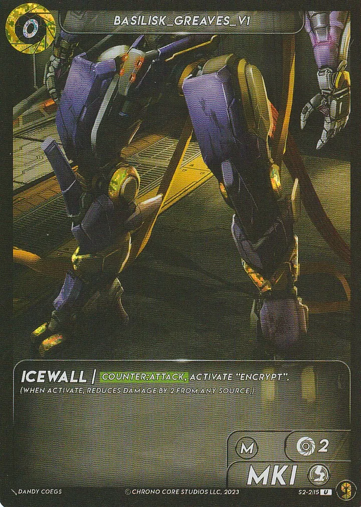 Basilisk_Greaves_V1 from Sample Set 2 - Chrono Core