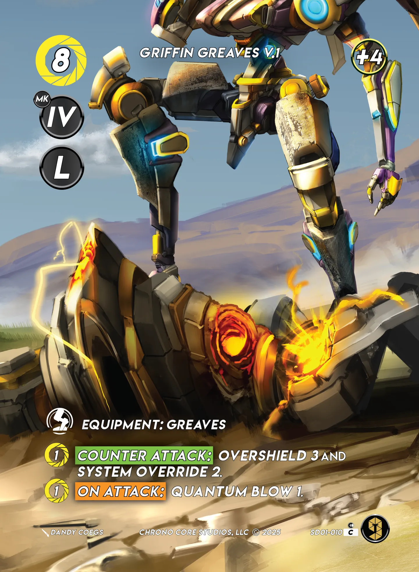 Griffin Greaves V.1 — Chaos Ensuing Structure Deck — Chrono Core