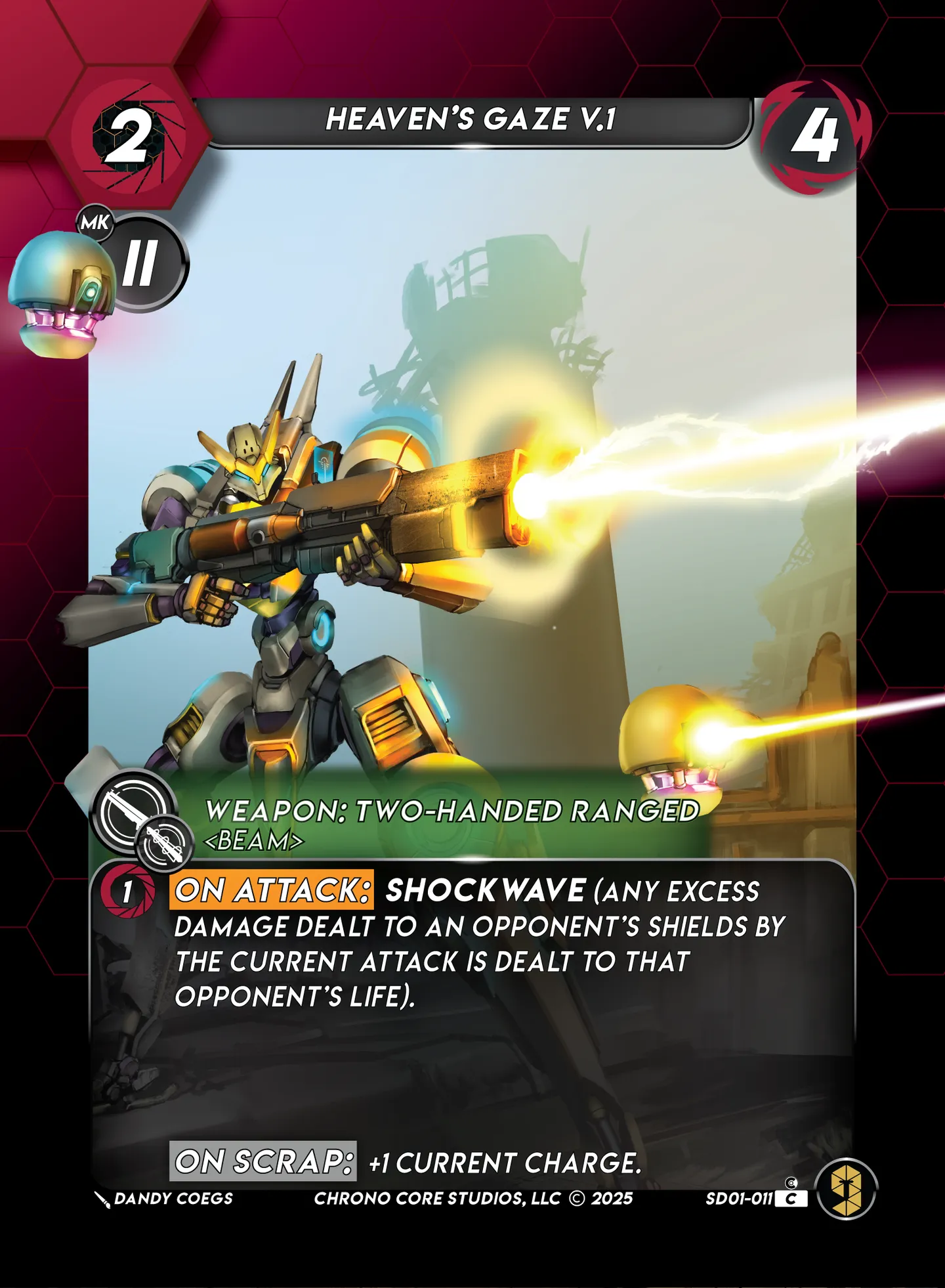 Heaven's Gaze V.1 — Chaos Ensuing Structure Deck — Chrono Core