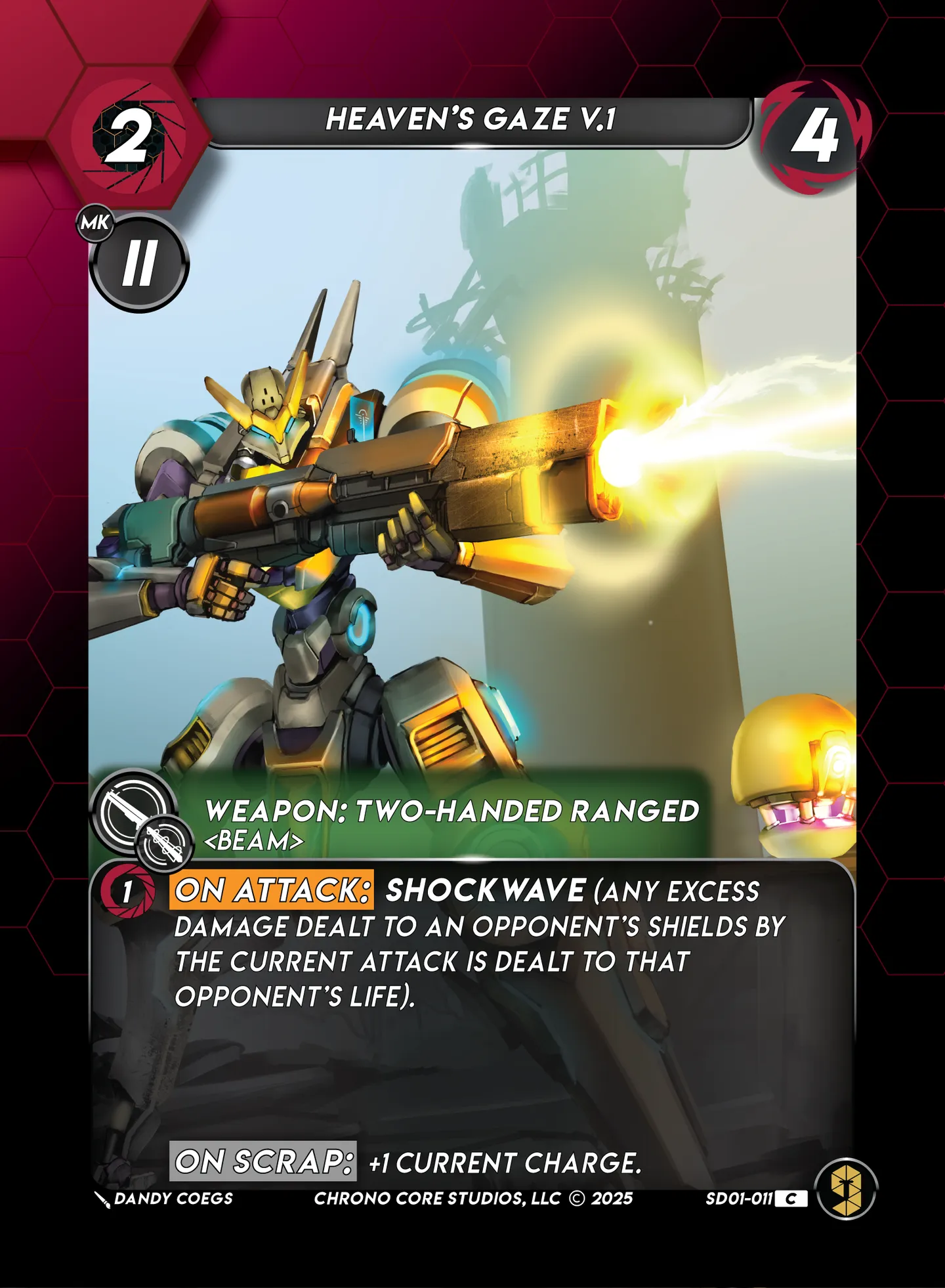 Heaven's Gaze V.1 — Chaos Ensuing Structure Deck — Chrono Core