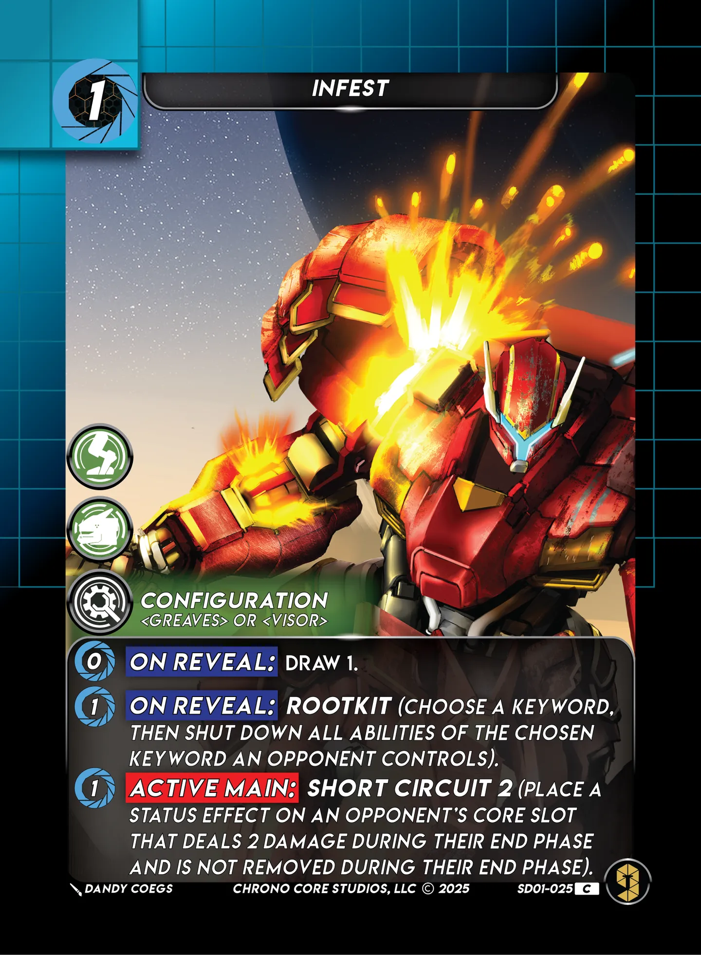 Infest — Chaos Ensuing Structure Deck — Chrono Core