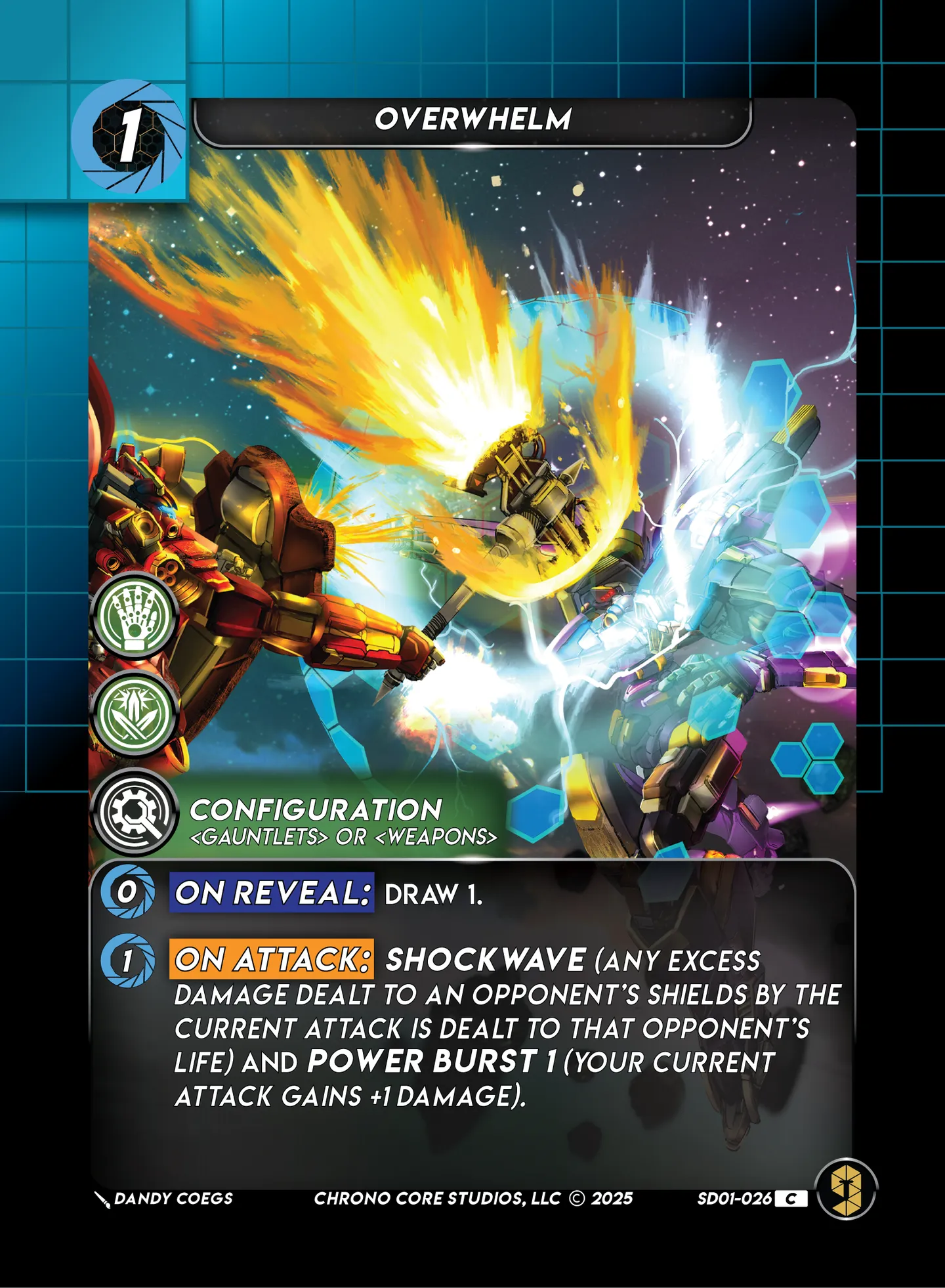 Overwhelm — Chaos Ensuing Structure Deck — Chrono Core