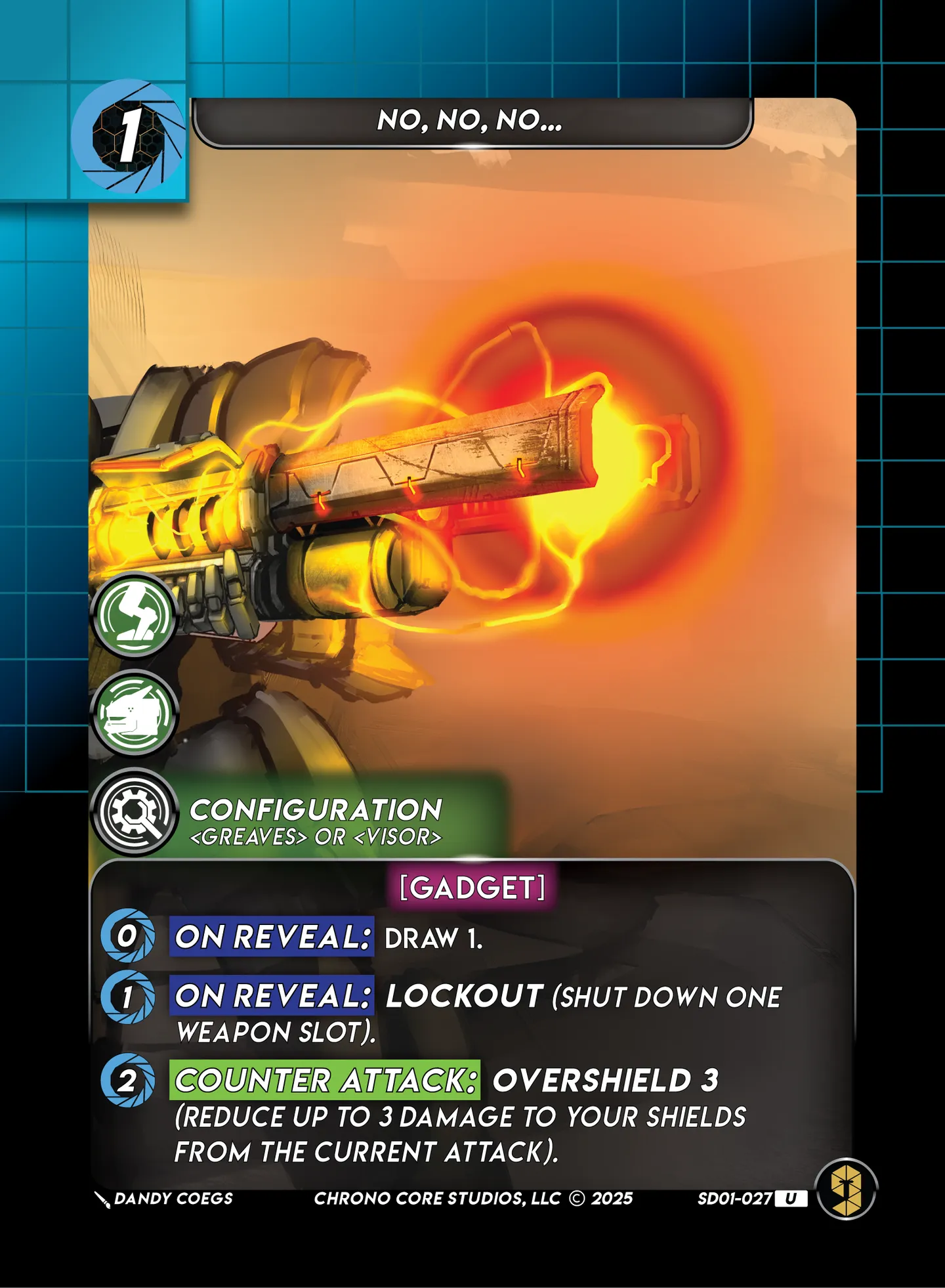 No, No, No... — Chaos Ensuing Structure Deck — Chrono Core