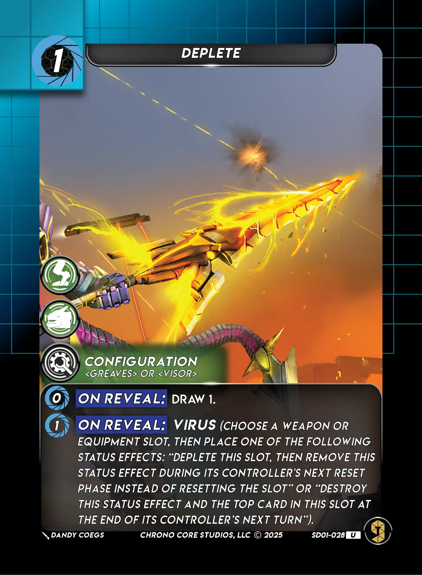 Deplete — Chaos Ensuing Structure Deck — Chrono Core