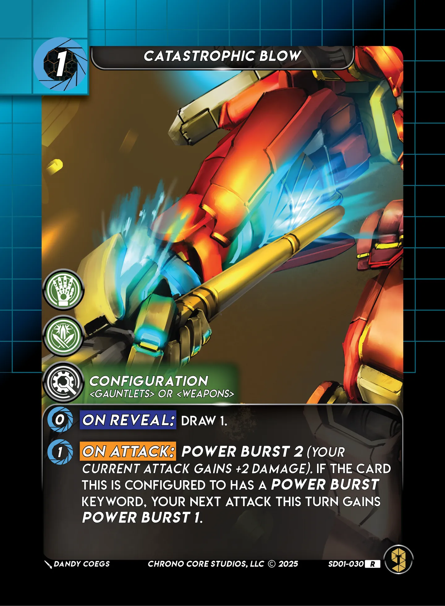 Catastrophic Blow — Chaos Ensuing Structure Deck — Chrono Core