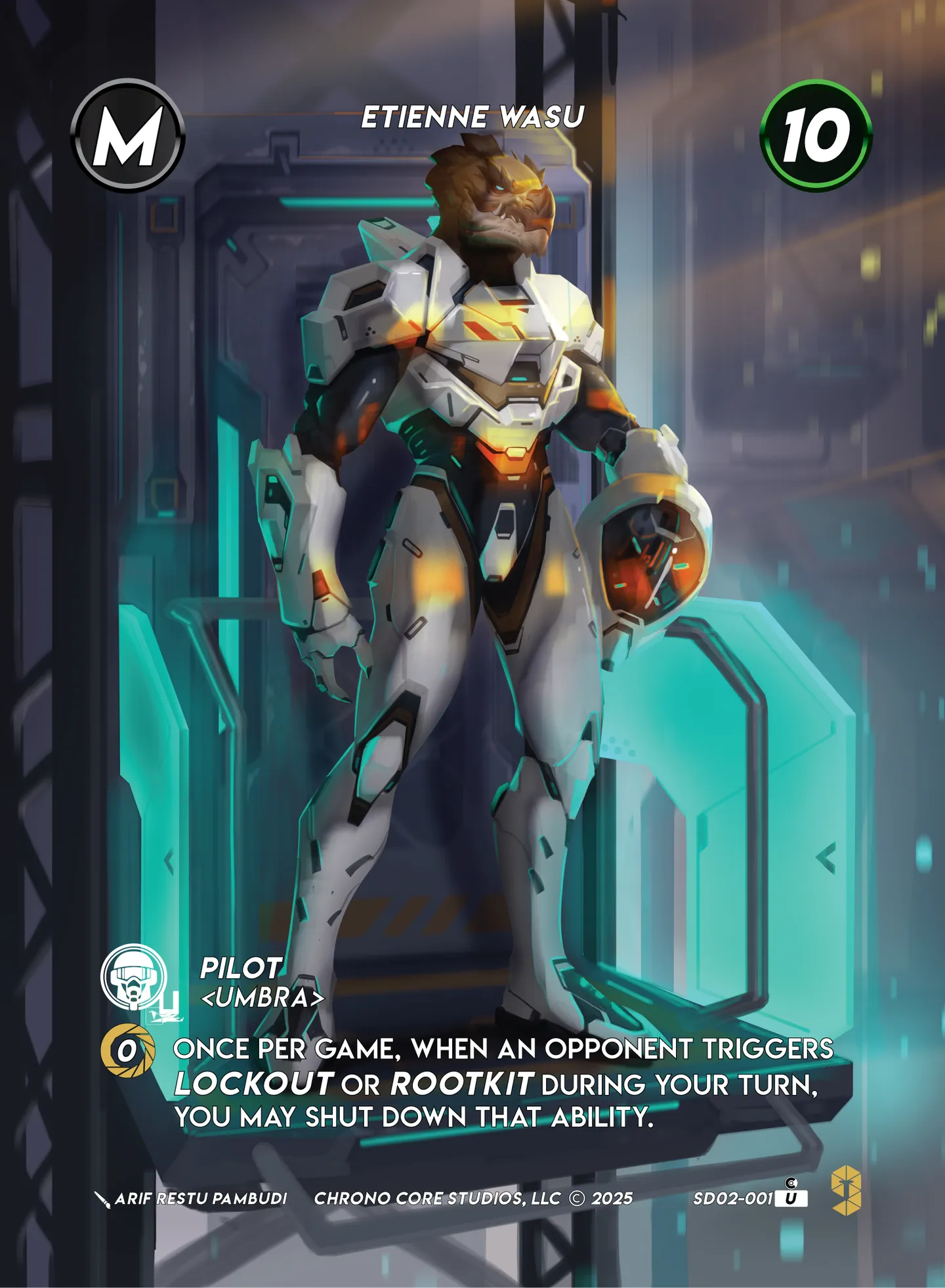 Etienne Wasu — Righteous Resolve Structure Deck — Chrono Core