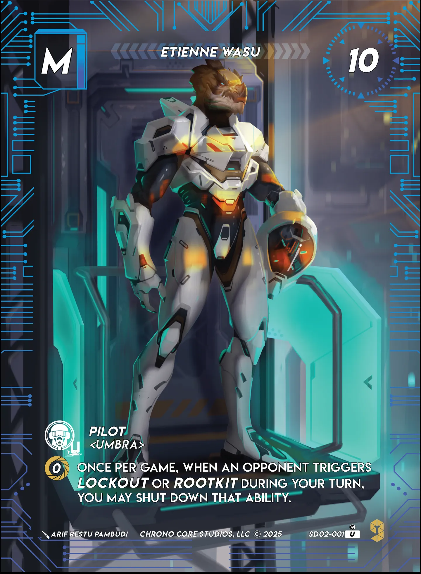 Etienne Wasu — Righteous Resolve Structure Deck — Chrono Core