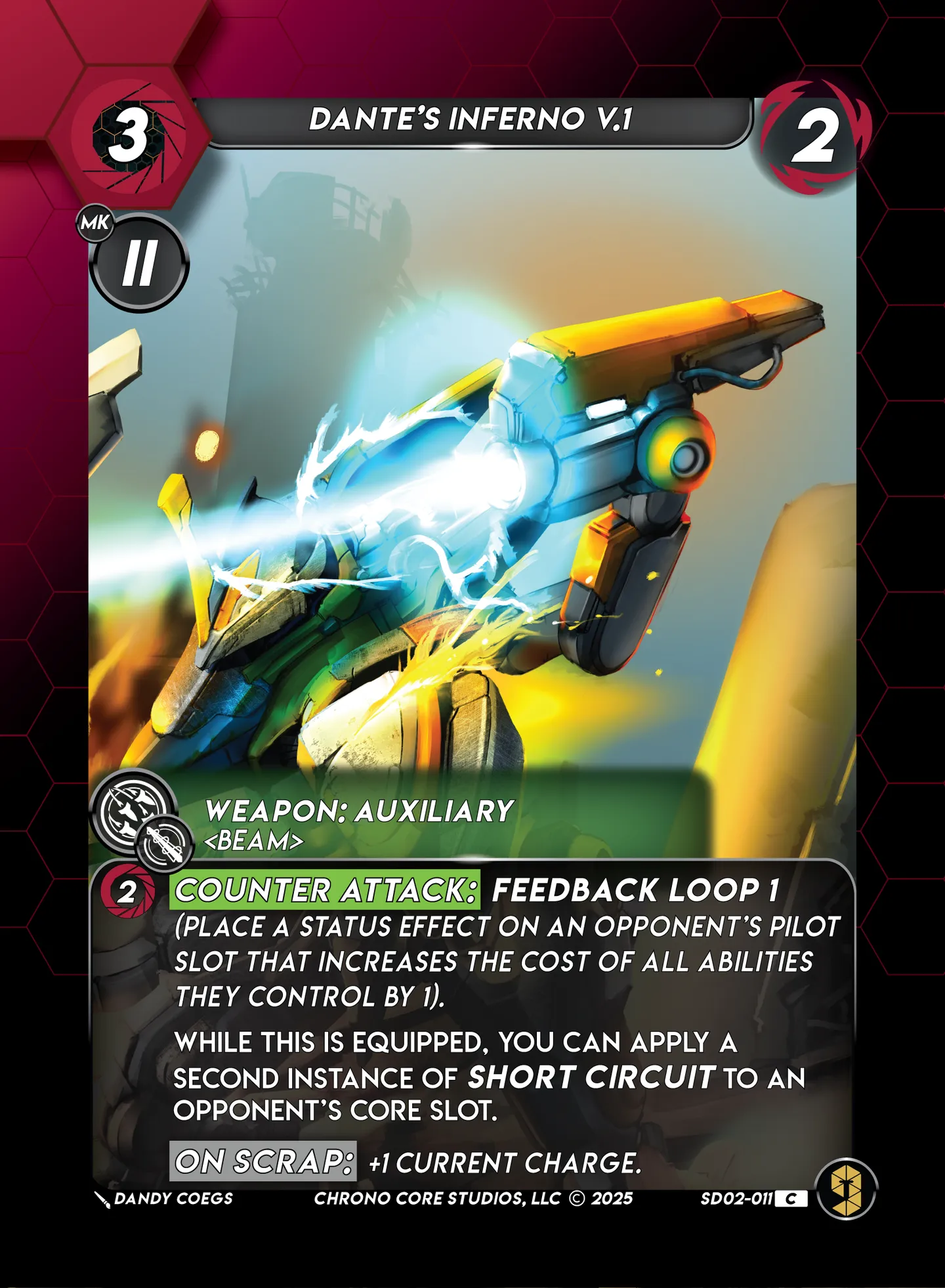 Dante's Inferno V.1 — Righteous Resolve Structure Deck — Chrono Core