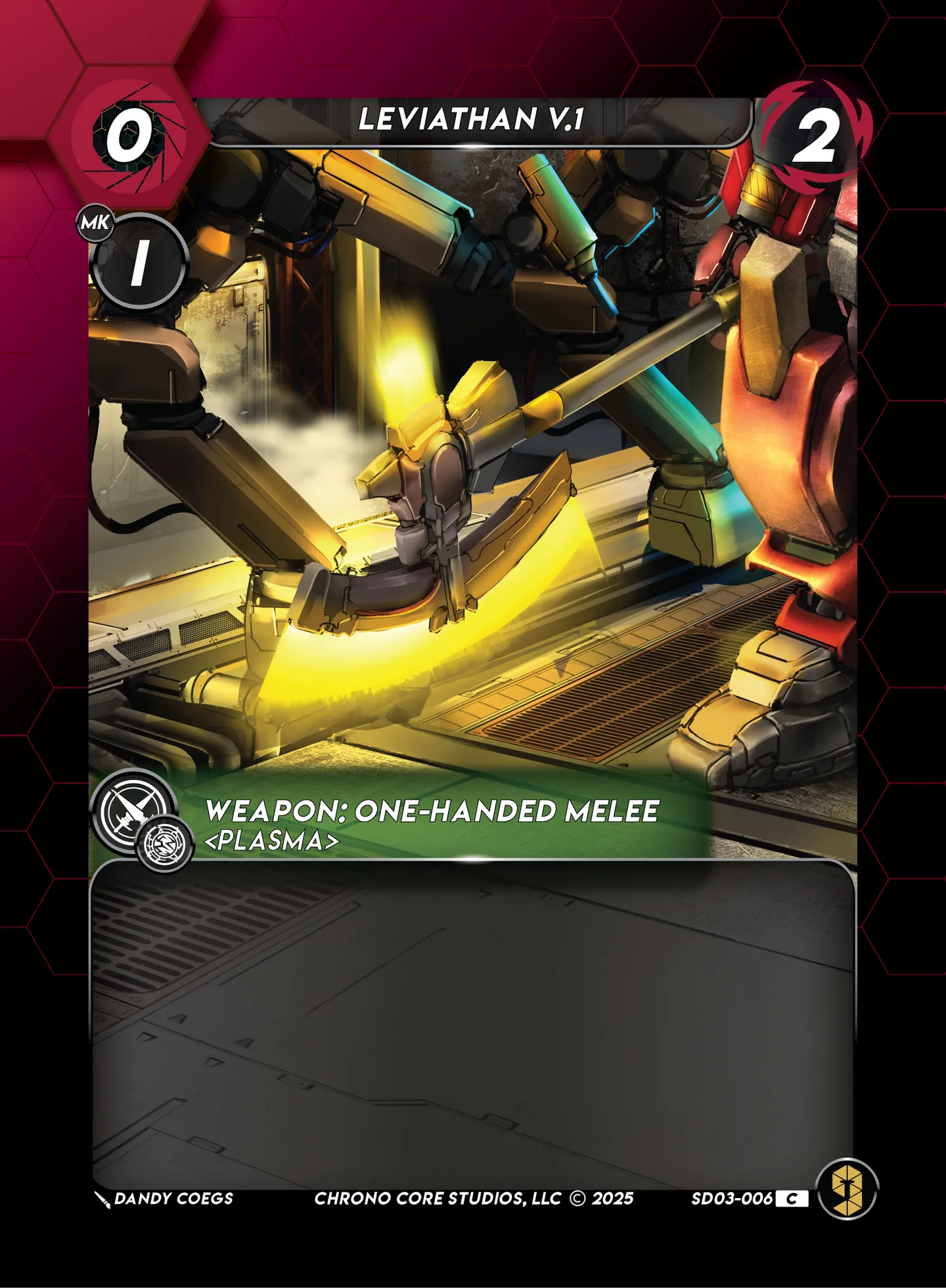 Leviathan V.1 — Knight of Chaos Structure Deck — Chrono Core
