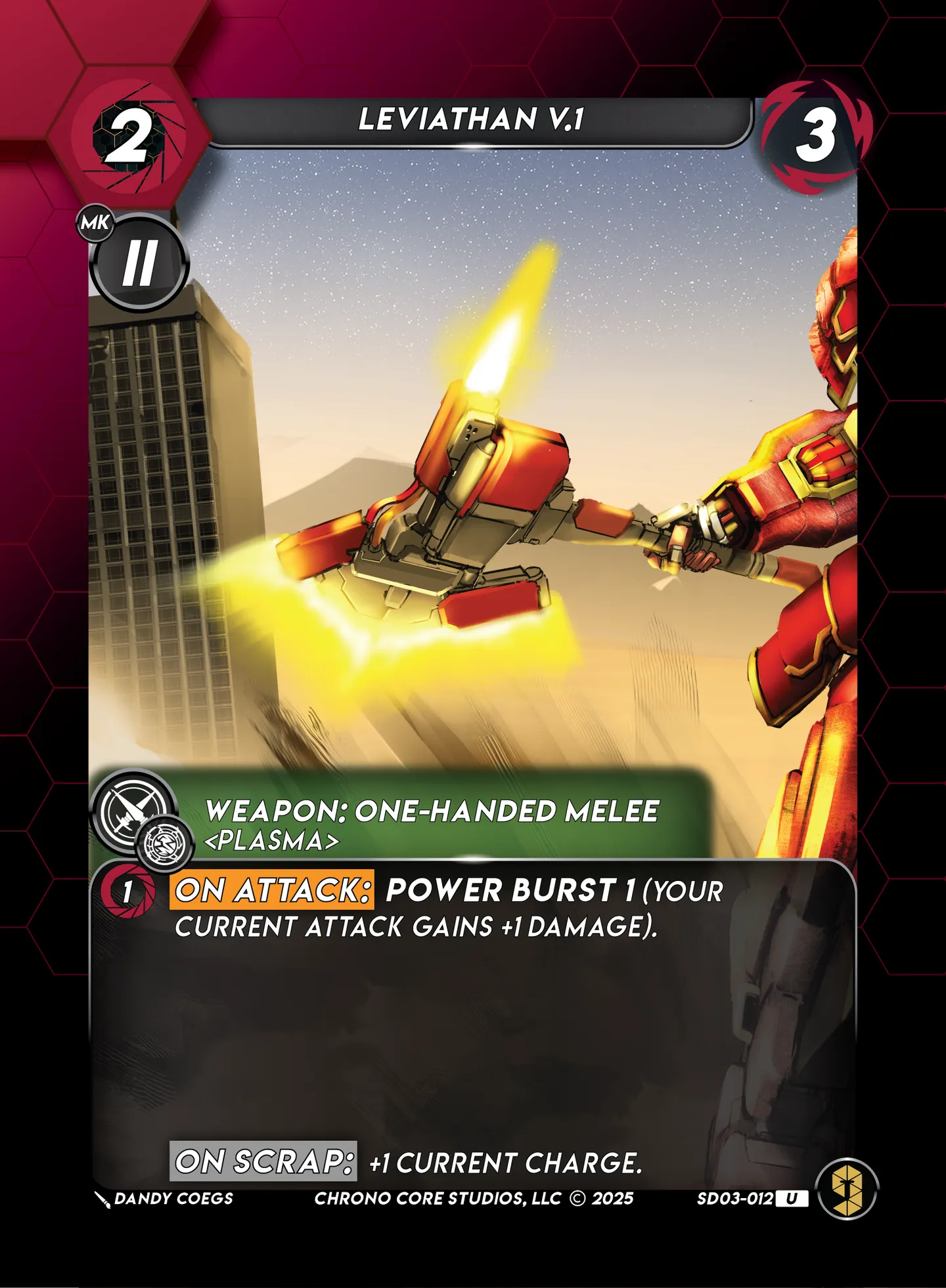 Leviathan V.1 — Knight of Chaos Structure Deck — Chrono Core
