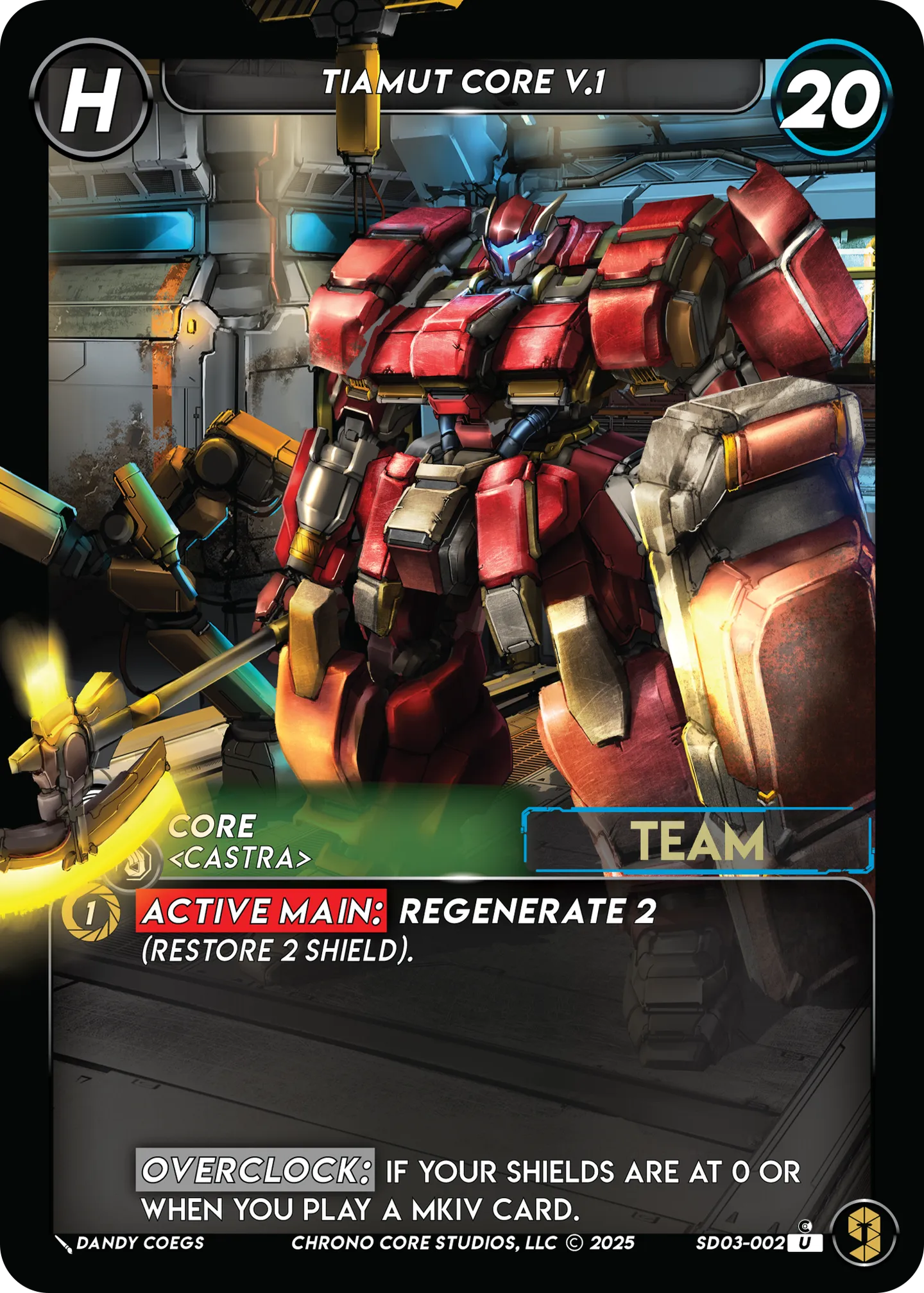 Tiamut Core V.1 — War of the Nine Realms — Chrono Core