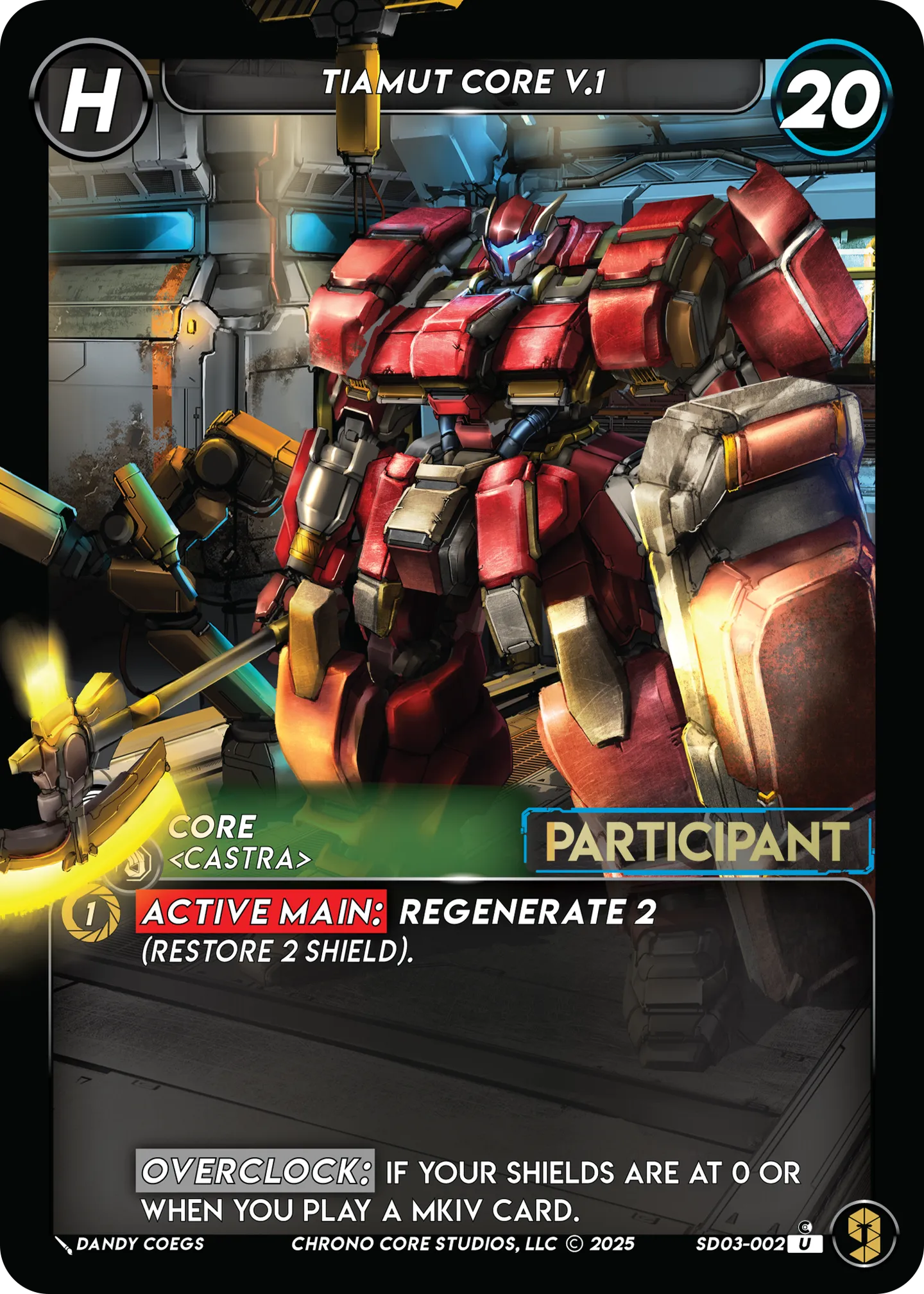 Tiamut Core V.1 — War of the Nine Realms — Chrono Core
