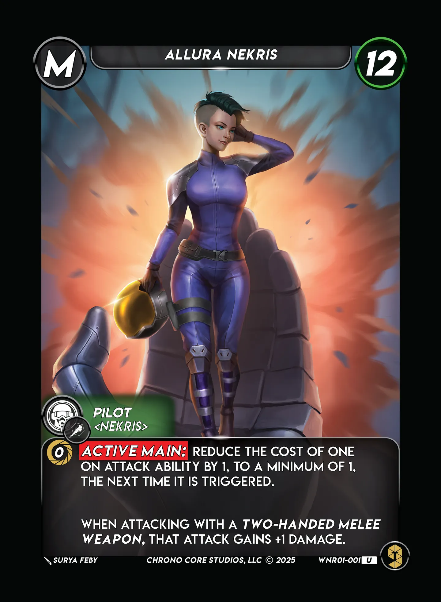 Allura Nekris — War of the Nine Realms — Chrono Core