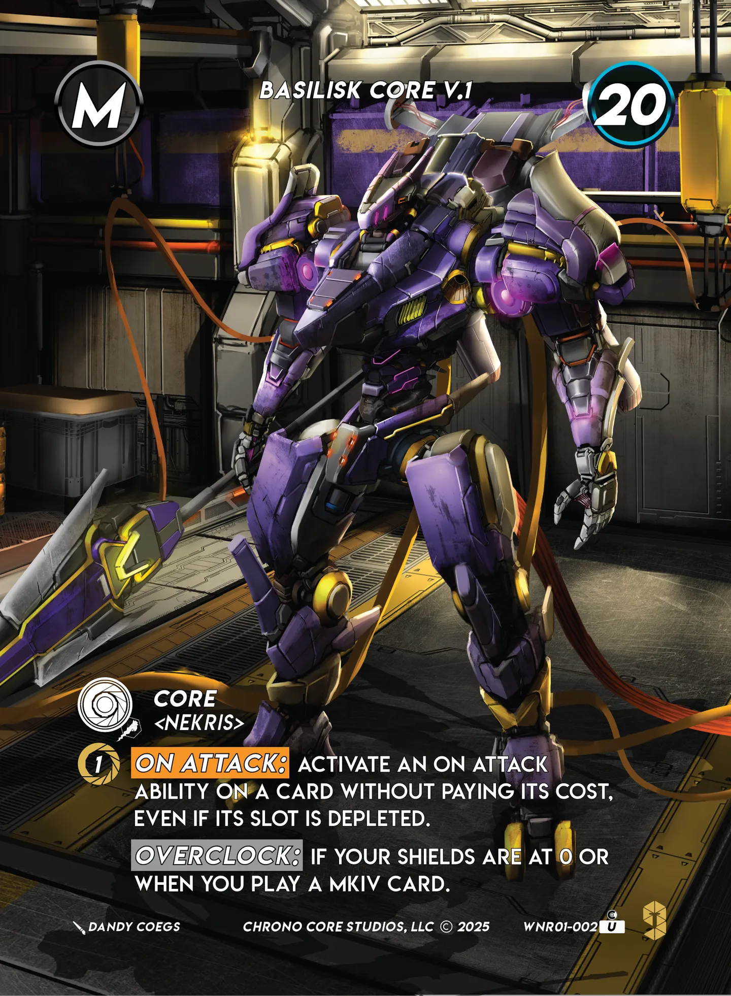 Basilisk Core V.1 — War of the Nine Realms — Chrono Core