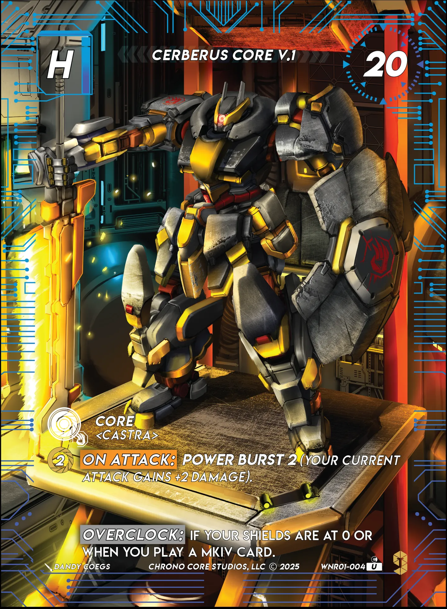 Cerberus Core V.1 — War of the Nine Realms — Chrono Core