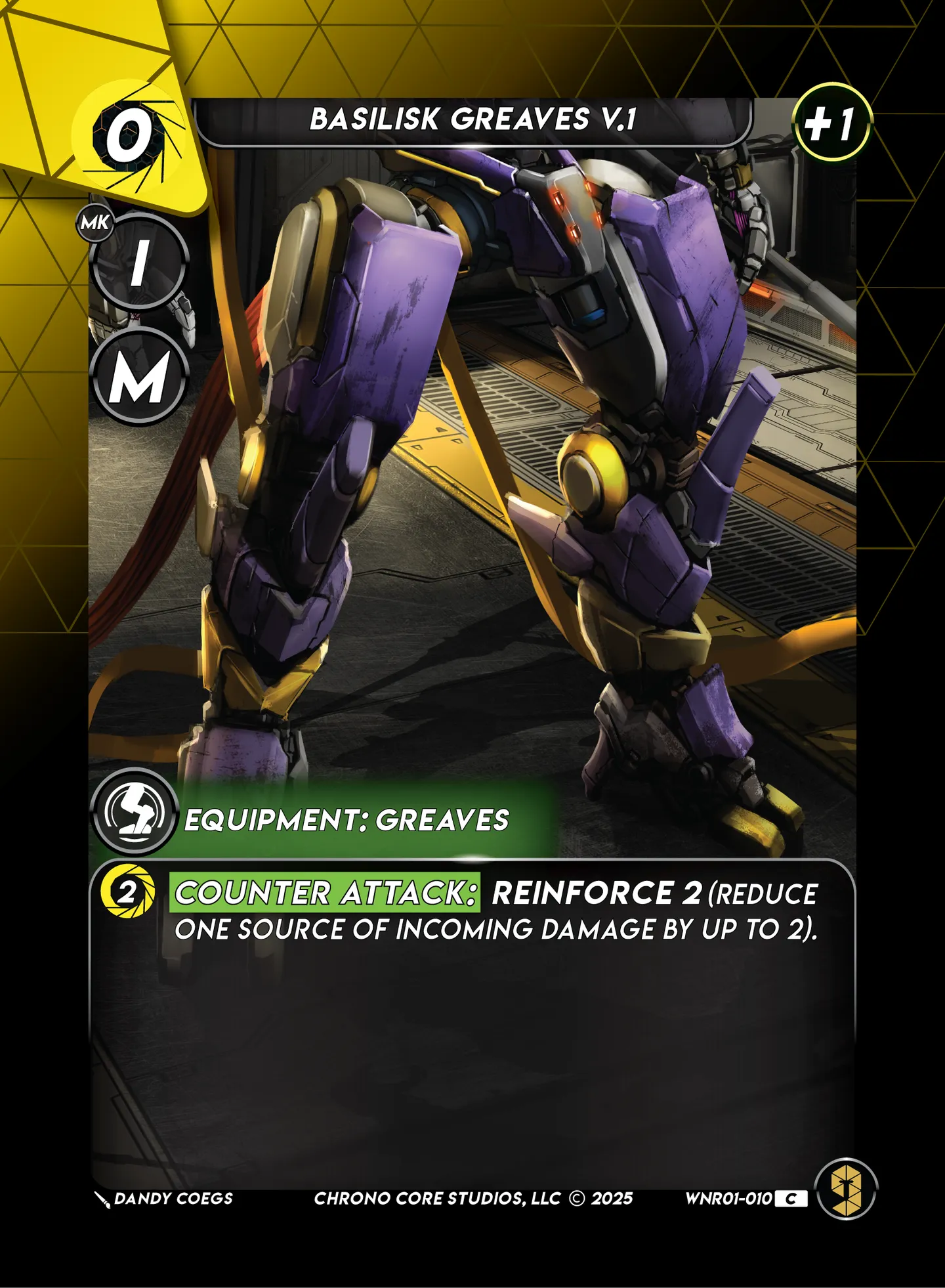 Basilisk Greaves V.1 — War of the Nine Realms — Chrono Core