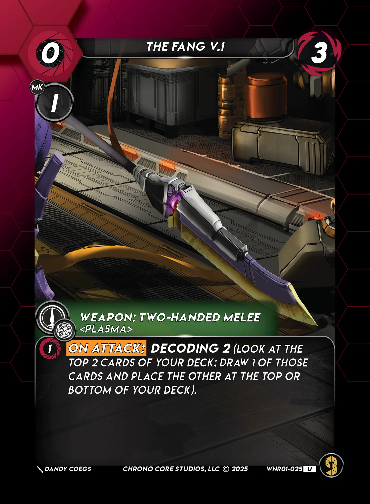 The Fang V.1 — War of the Nine Realms — Chrono Core