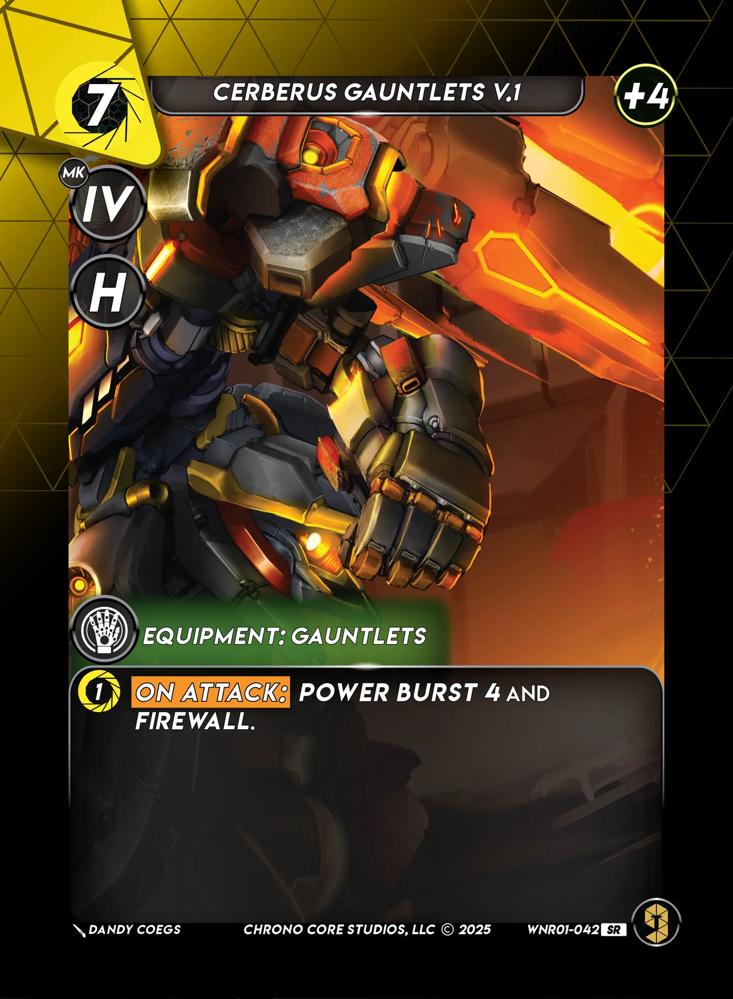 Cerberus Gauntlets V.1 — War of the Nine Realms — Chrono Core