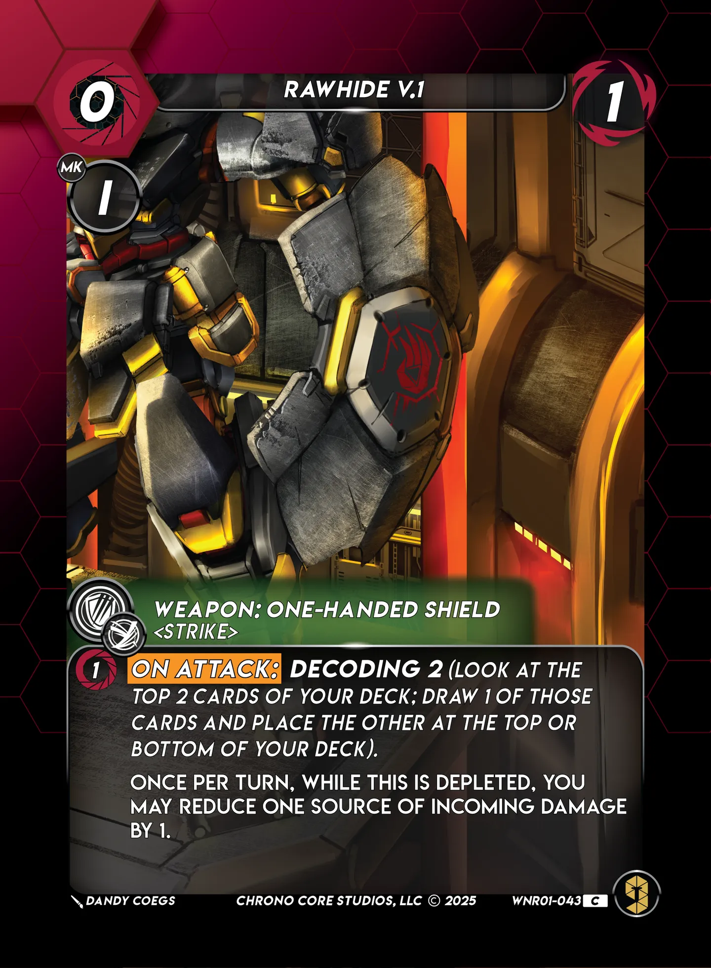 Rawhide V.1 — War of the Nine Realms — Chrono Core