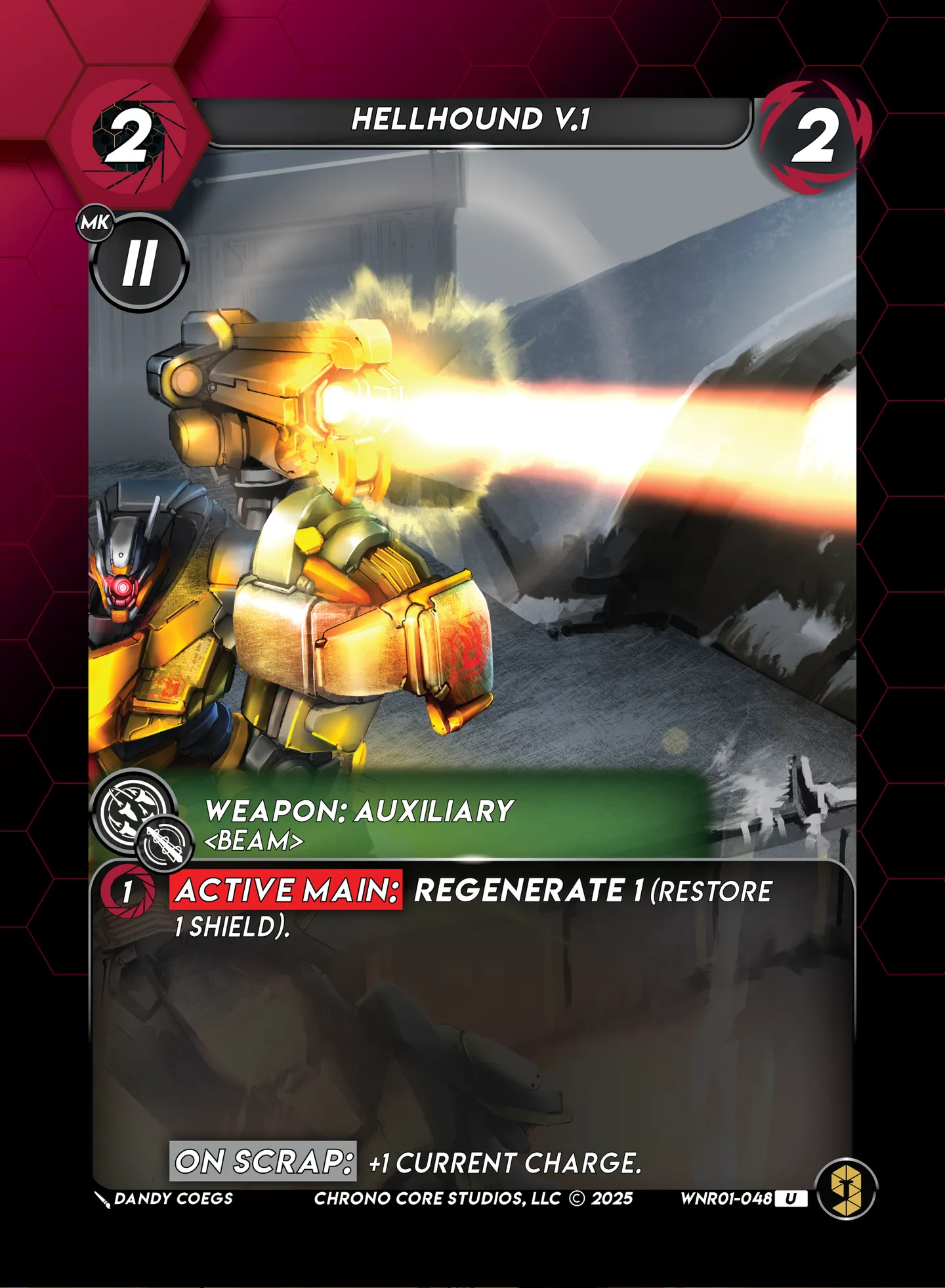 Hellhound V.1 — War of the Nine Realms — Chrono Core