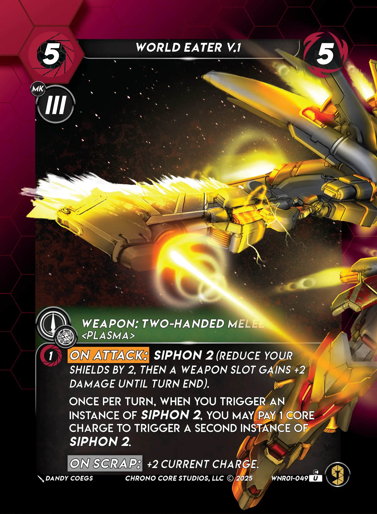 World Eater V.1 — War of the Nine Realms — Chrono Core