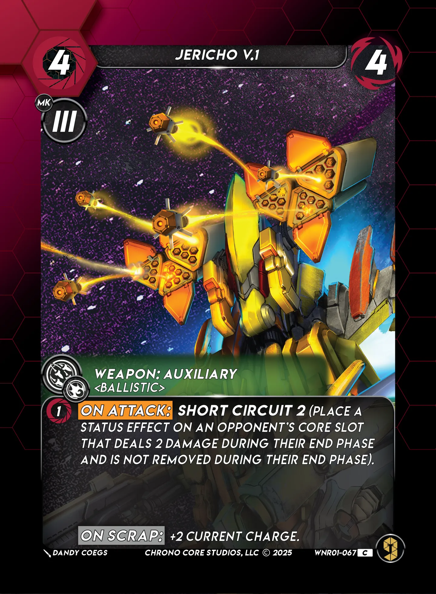 Jericho V.1 — War of the Nine Realms — Chrono Core
