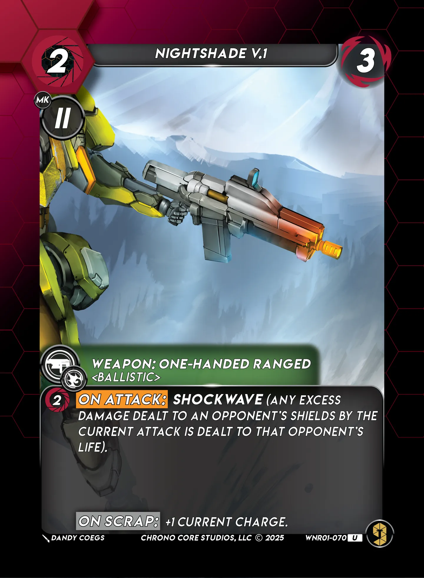 Nightshade V.1 — War of the Nine Realms — Chrono Core