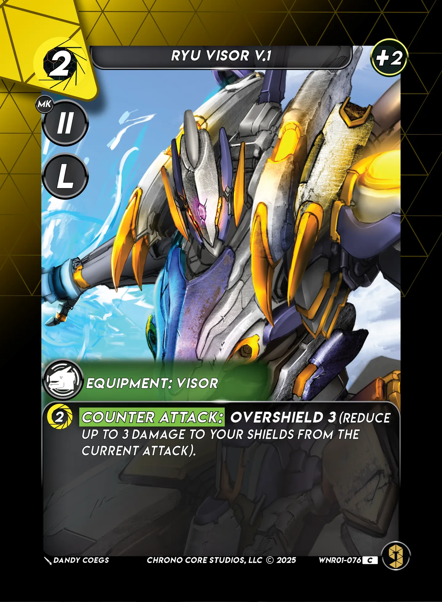 Ryu Visor V.1 — War of the Nine Realms — Chrono Core