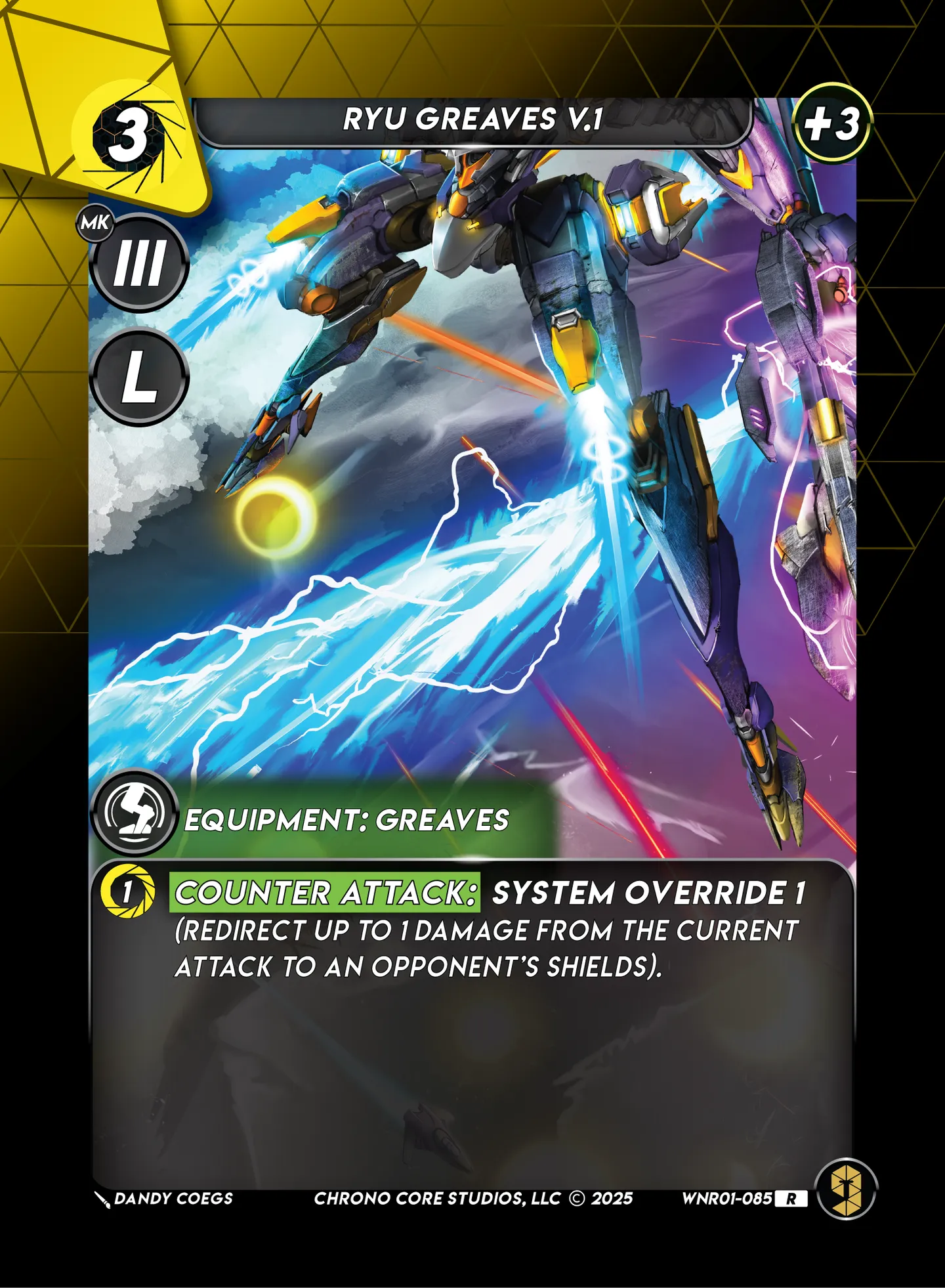 Ryu Greaves V.1 — War of the Nine Realms — Chrono Core