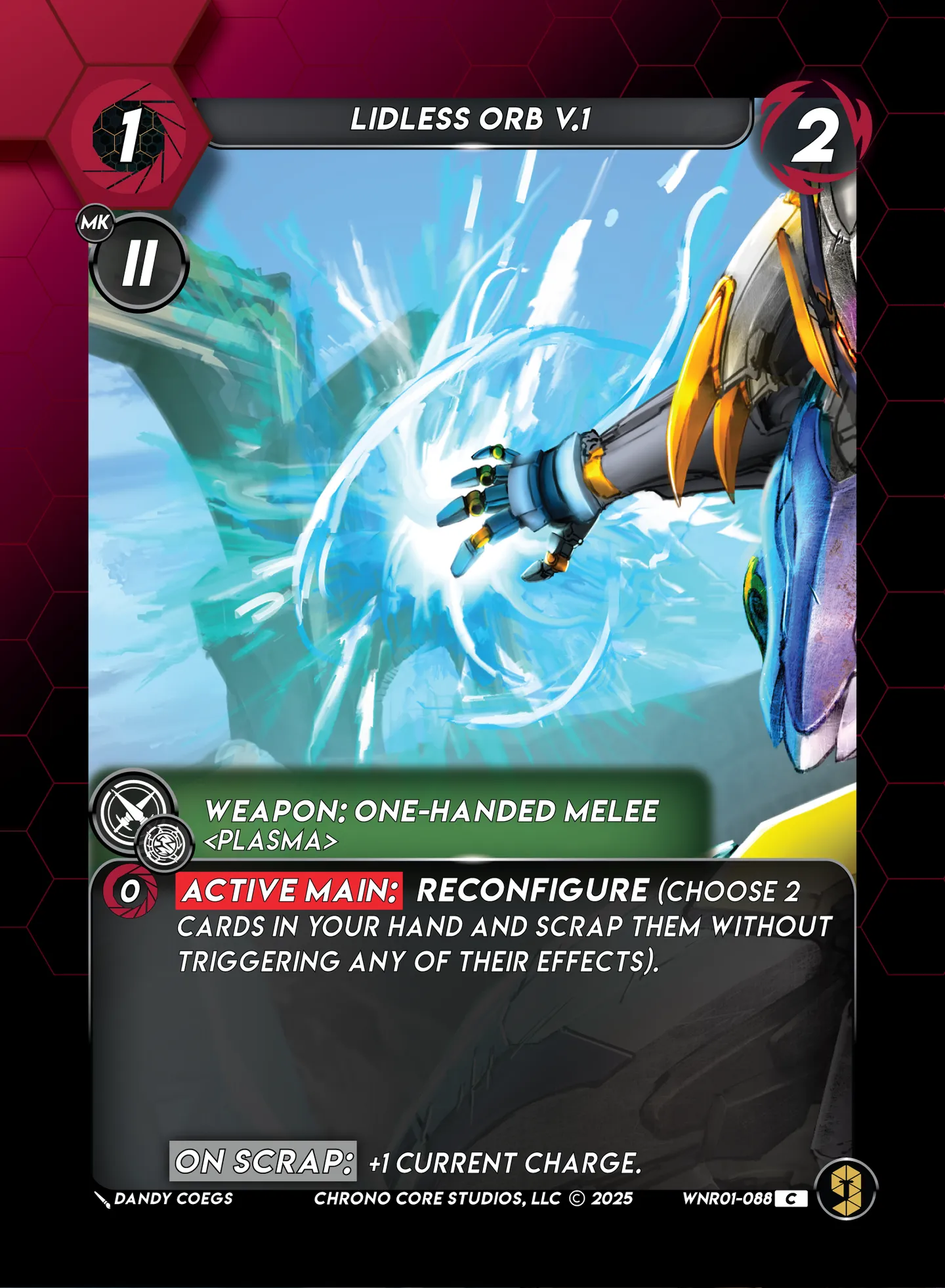 Lidless Orb V.1 — War of the Nine Realms — Chrono Core