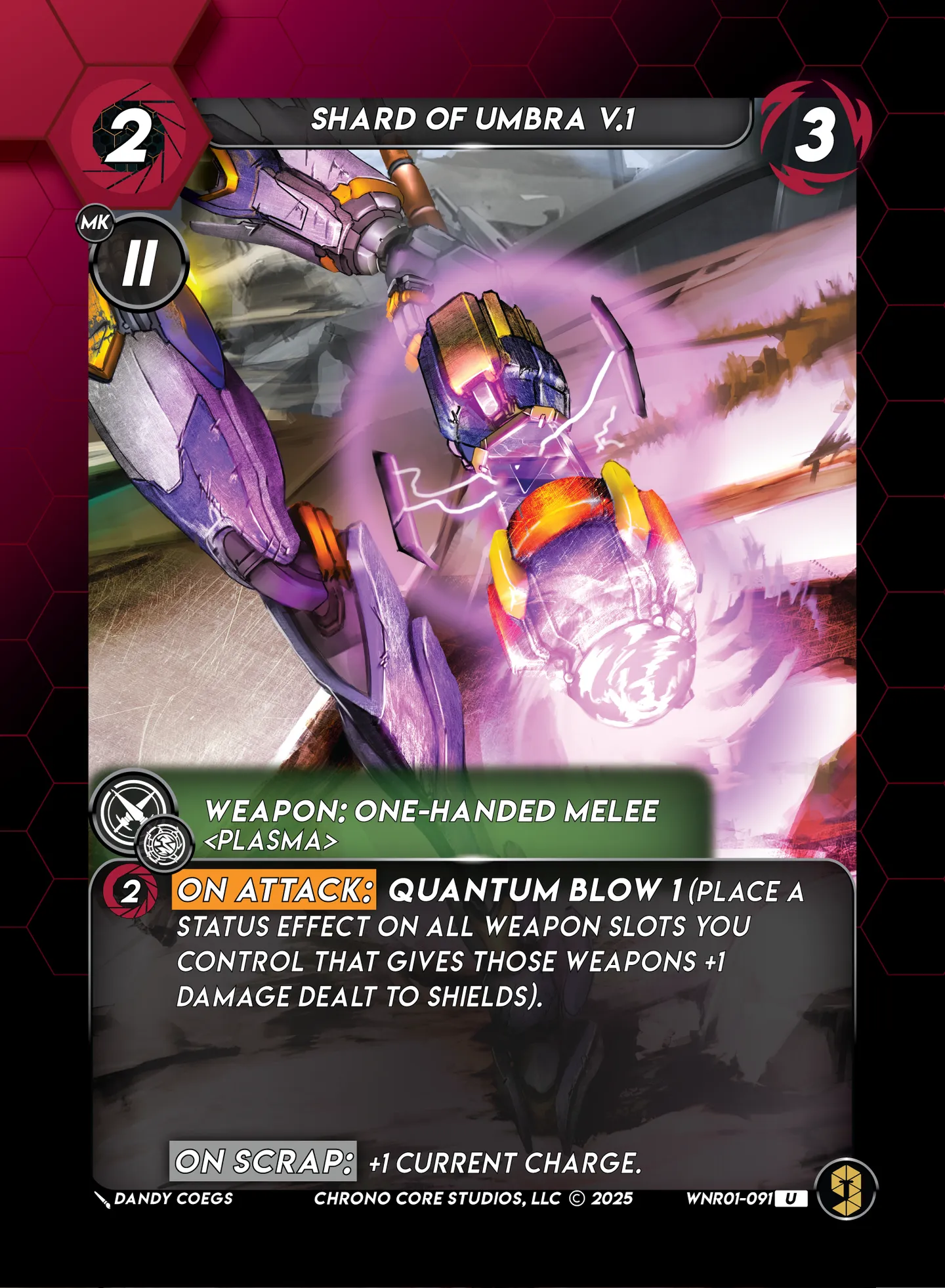 Shard of Umbra V.1 — War of the Nine Realms — Chrono Core
