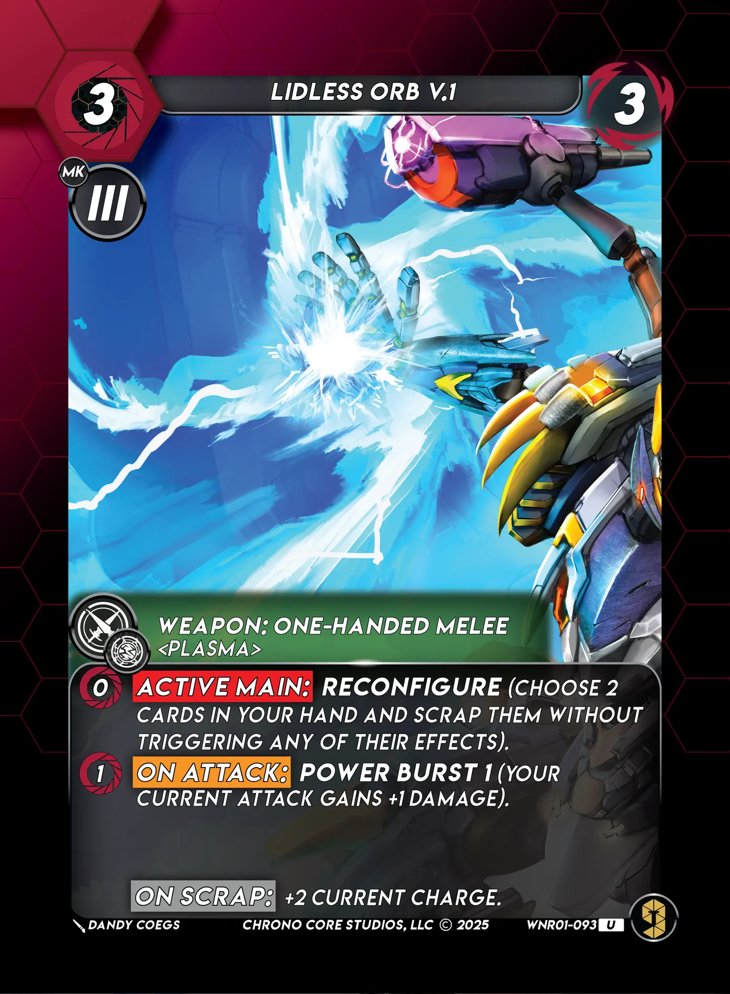 Lidless Orb V.1 — War of the Nine Realms — Chrono Core