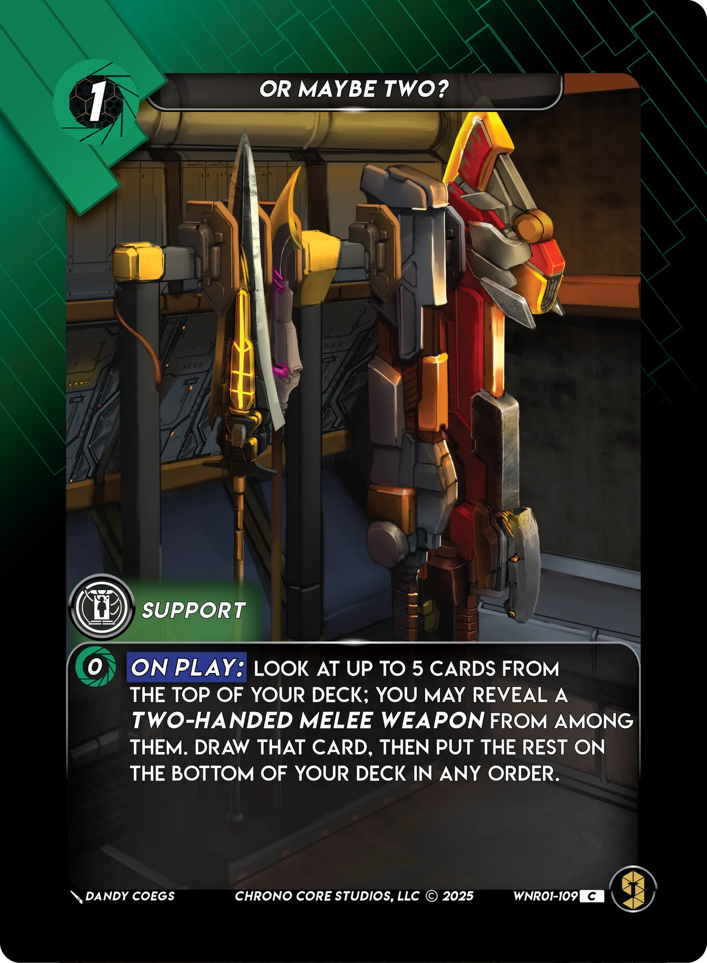 Or Maybe Two? — War of the Nine Realms — Chrono Core
