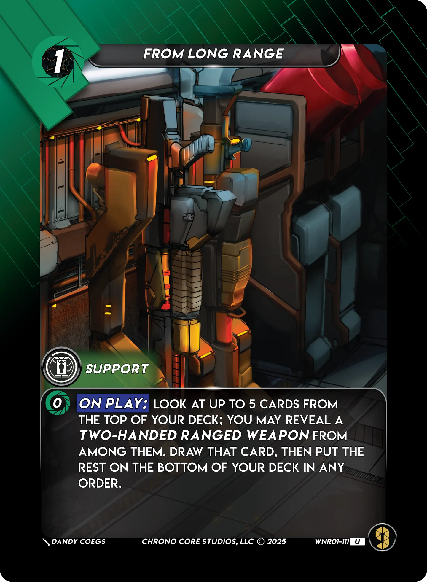 From Long Range — War of the Nine Realms — Chrono Core
