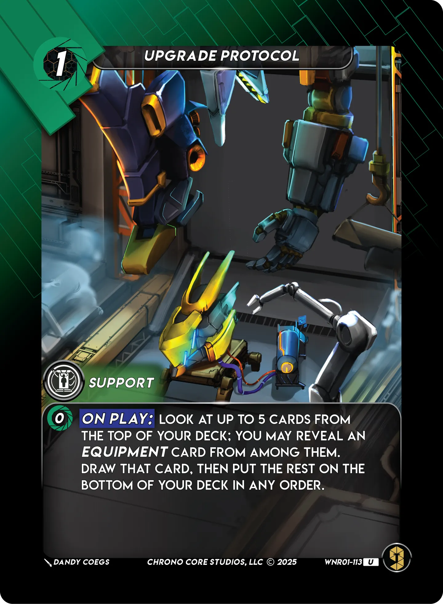 Upgrade Protocol — War of the Nine Realms — Chrono Core