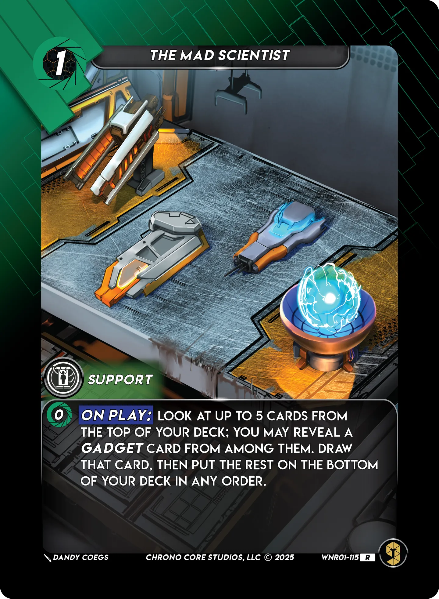 The Mad Scientist — War of the Nine Realms — Chrono Core
