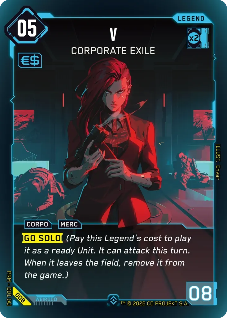 V - Corporate Exile — Merc Demo Deck — Cyberpunk