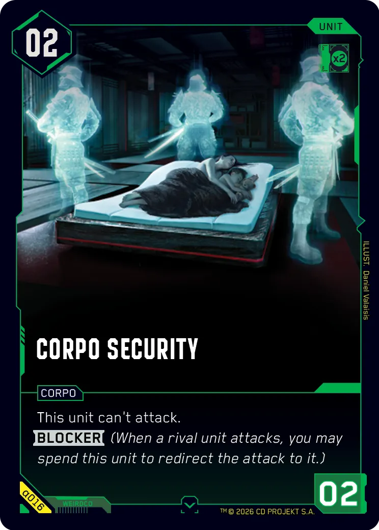 Corpo Security — Alpha Kit Set — Cyberpunk TCG