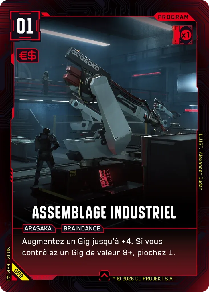 Industrial Assembly — Embracing Power — Retail Starter Deck — FR — Cyberpunk