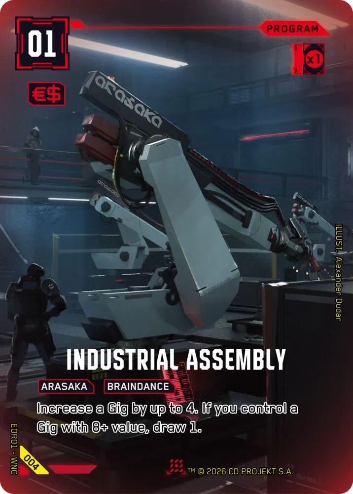 Industrial Assembly — Edgerunner Open Season 1 — Cyberpunk TCG
