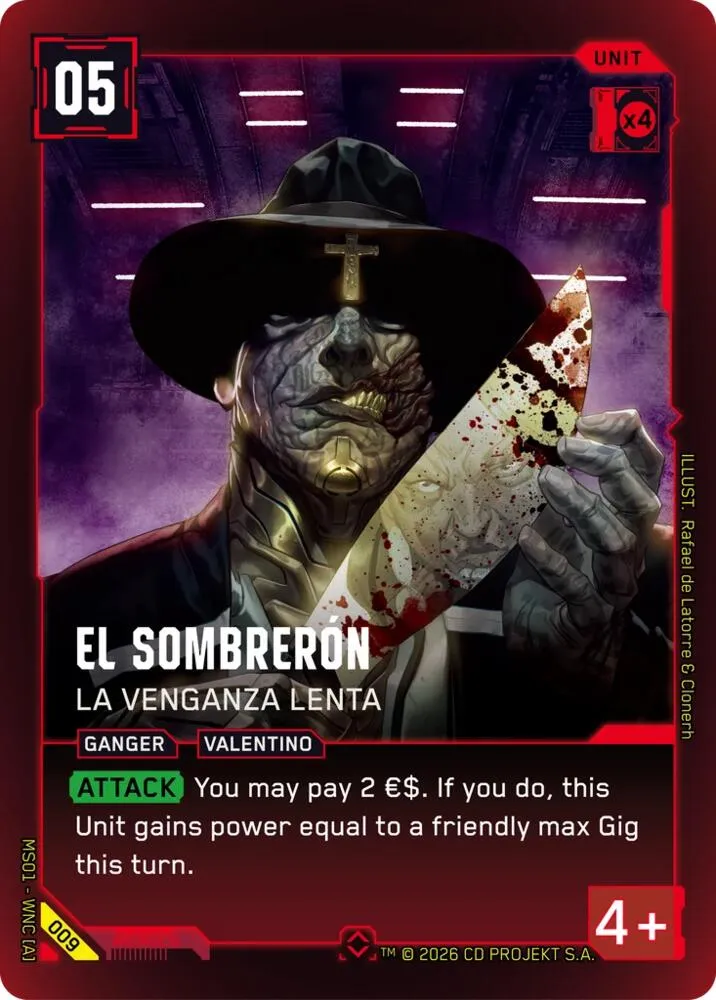 El Sombreron - La Venganza Lenta — Welcome to Night City - Retail — Cyberpunk