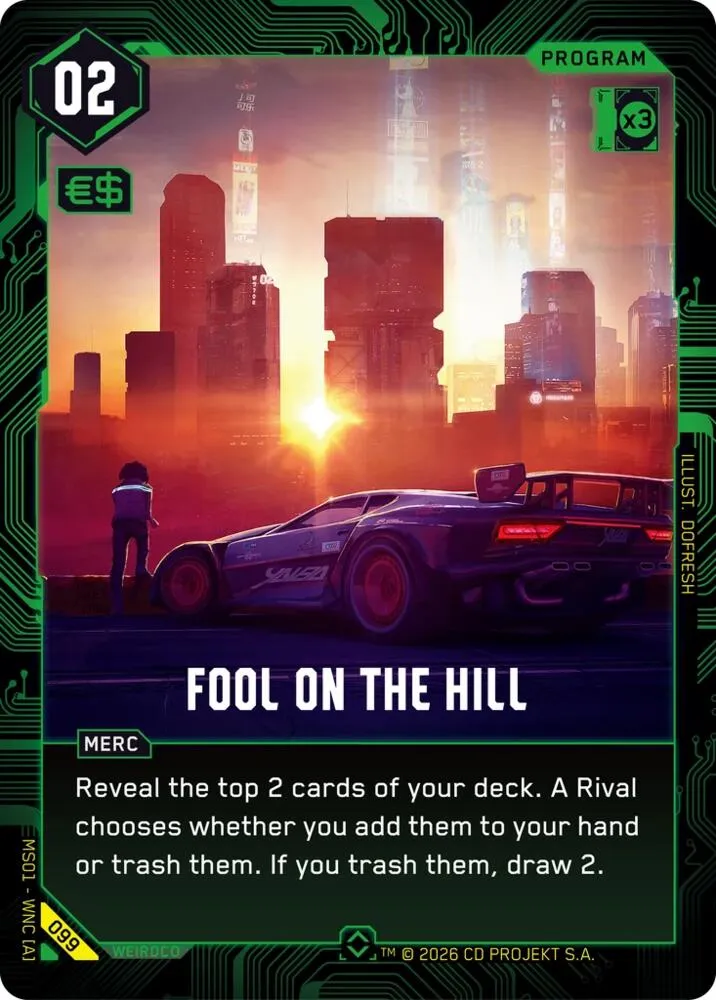 Fool on the Hill — Welcome to Night City - Retail — Cyberpunk
