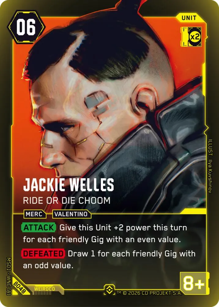 Jackie Welles - Ride or Die Choom — Welcome to Night City - Beta — Cyberpunk